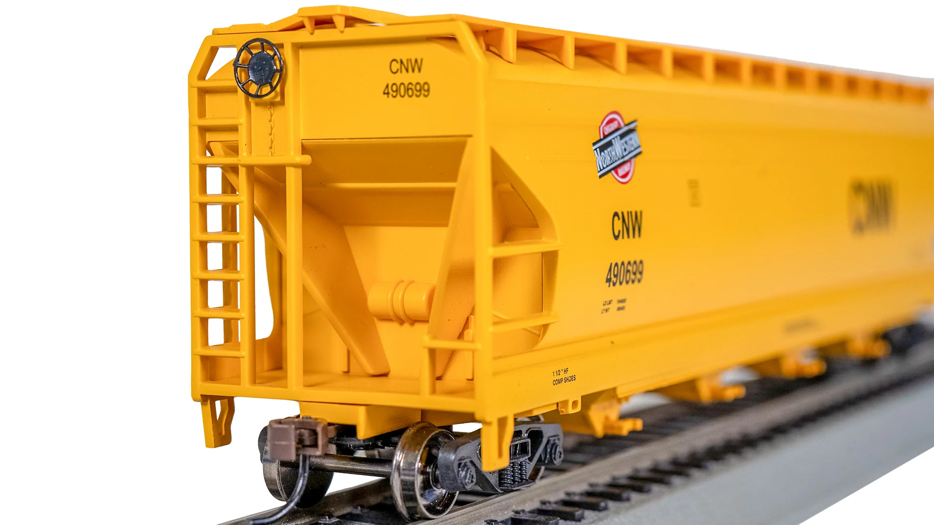 Bachmann 17559 56' ACF CENTER-FLOW HOPPER - CHICAGO & NORTH WESTERN #490699 HO SCALE NEW - Image 5