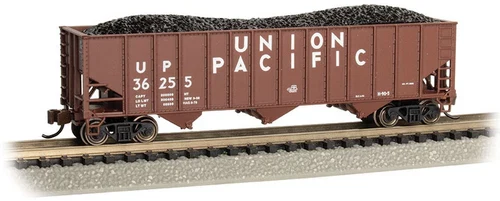Bachmann 18751  Union Pacific UP Bethlehem 100-Ton 3 Bay Hopper #36255 N Scale  NEW