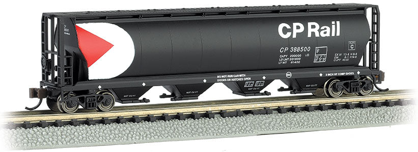Bachmann 19177 4 BAY CYLINDRICAL GRAIN HOPPER - CP RAIL #388500 N SCALE NEW - Image 4