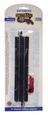Bachmann 44410 E-Z Track System HO Scale 9" Straight Terminal Rerailer