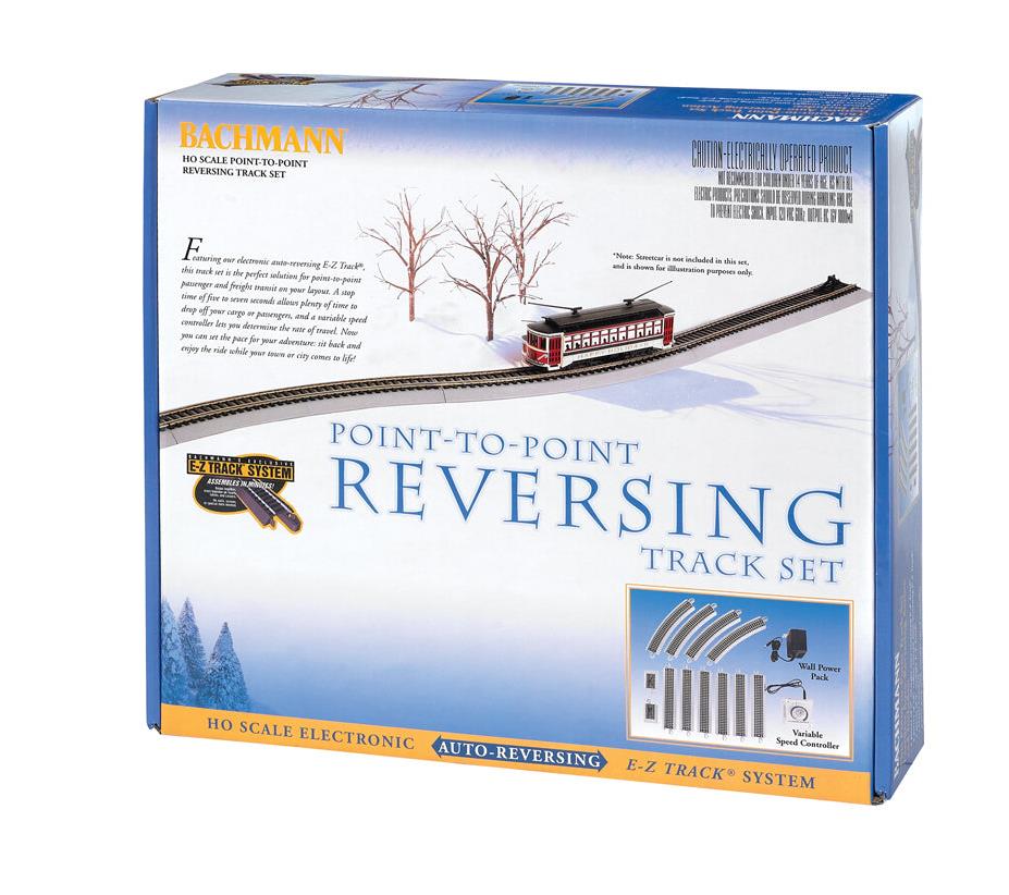 Bachmann 44547 NICKEL SILVER E-Z TRACK REVERSING SYSTEM (H) HO SCALE NEW - Image 2