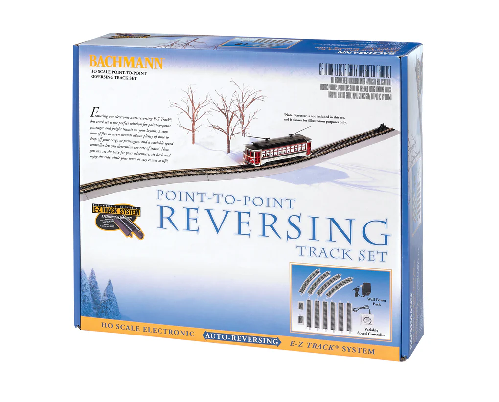 Bachmann 44547 NICKEL SILVER E-Z TRACK REVERSING SYSTEM (HO SCALE) Like New - Image 2