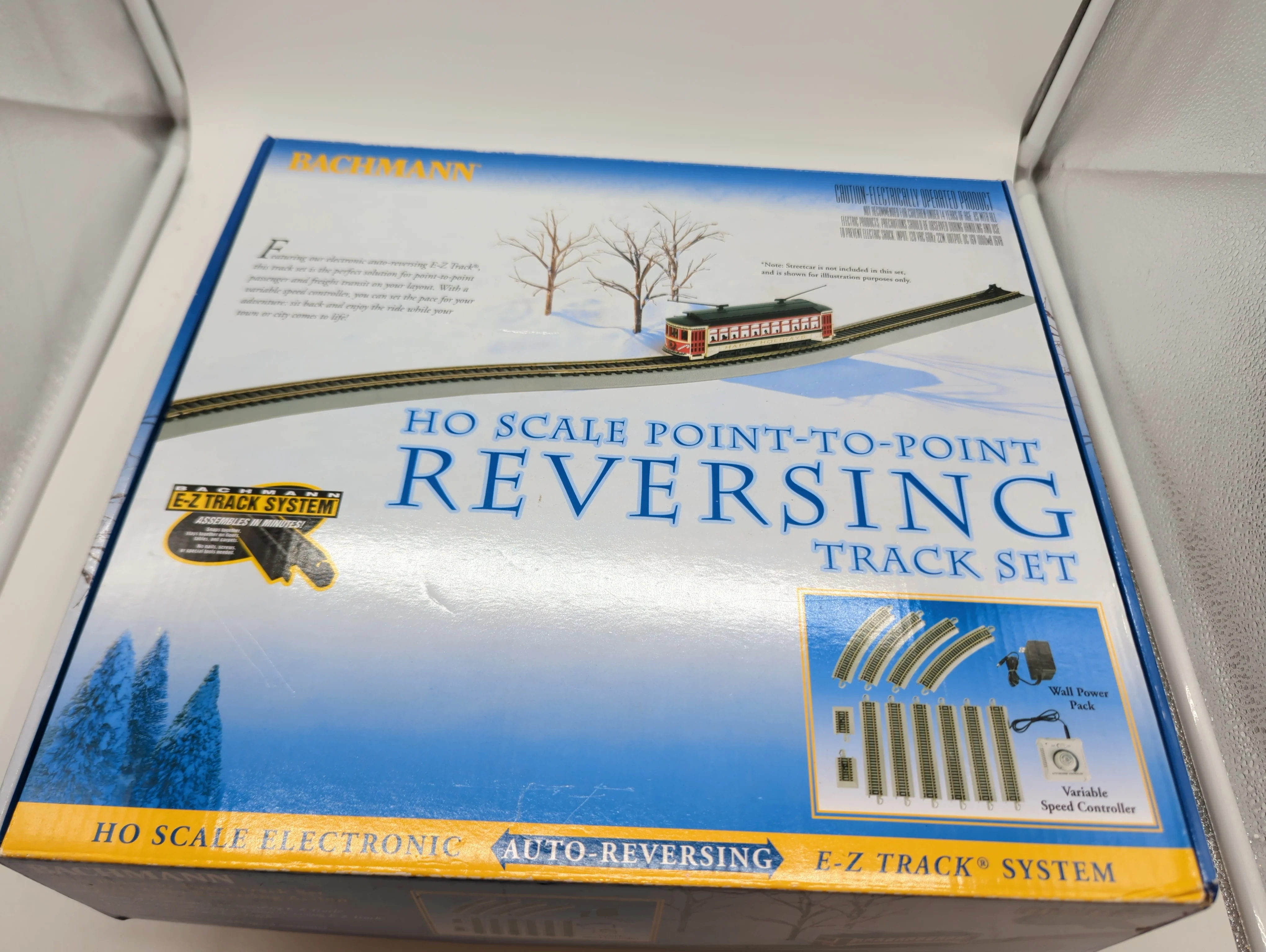 Bachmann 44547 NICKEL SILVER E-Z TRACK REVERSING SYSTEM (HO SCALE) Like New - Image 4