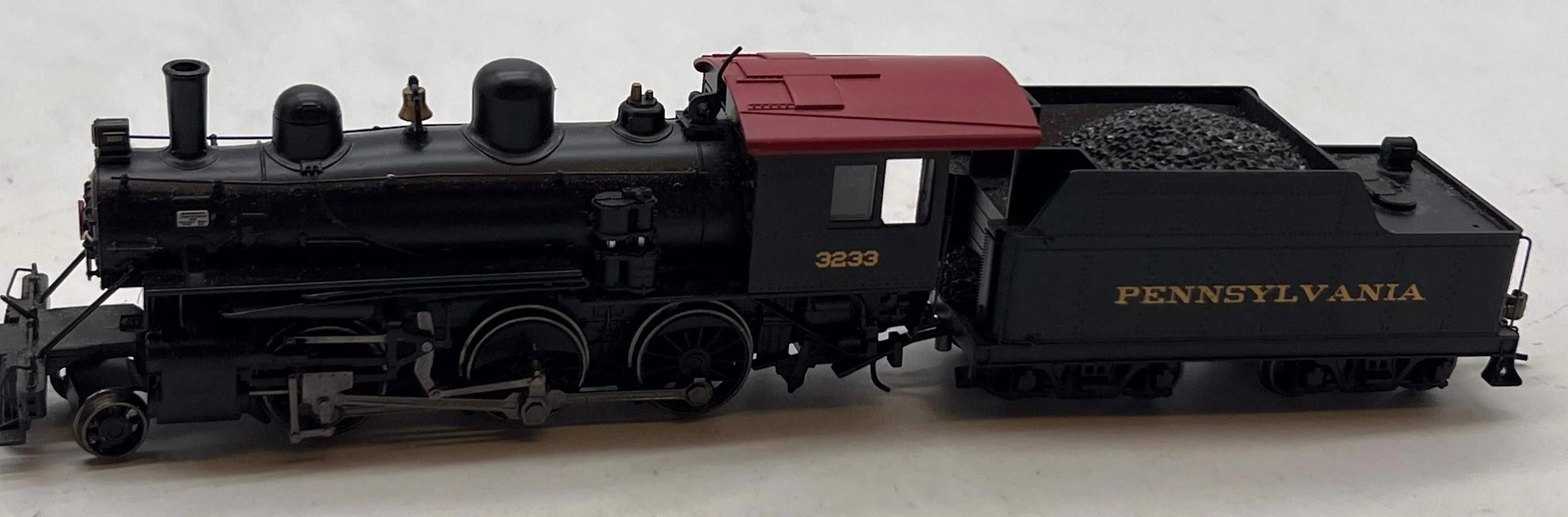 Bachmann 51801 PENNSYLVANIA ALCO 2-6-0 Steam Locomotive Mainline #3236 DCC Sound HO Scale Used Excellent