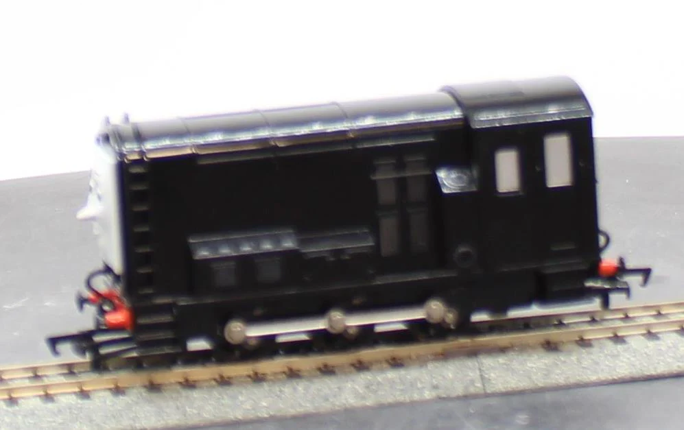 Bachmann 58802 DIESEL (WITH MOVING EYES) (H) HO SCALE Used Excellent Damaged Box - Image 2