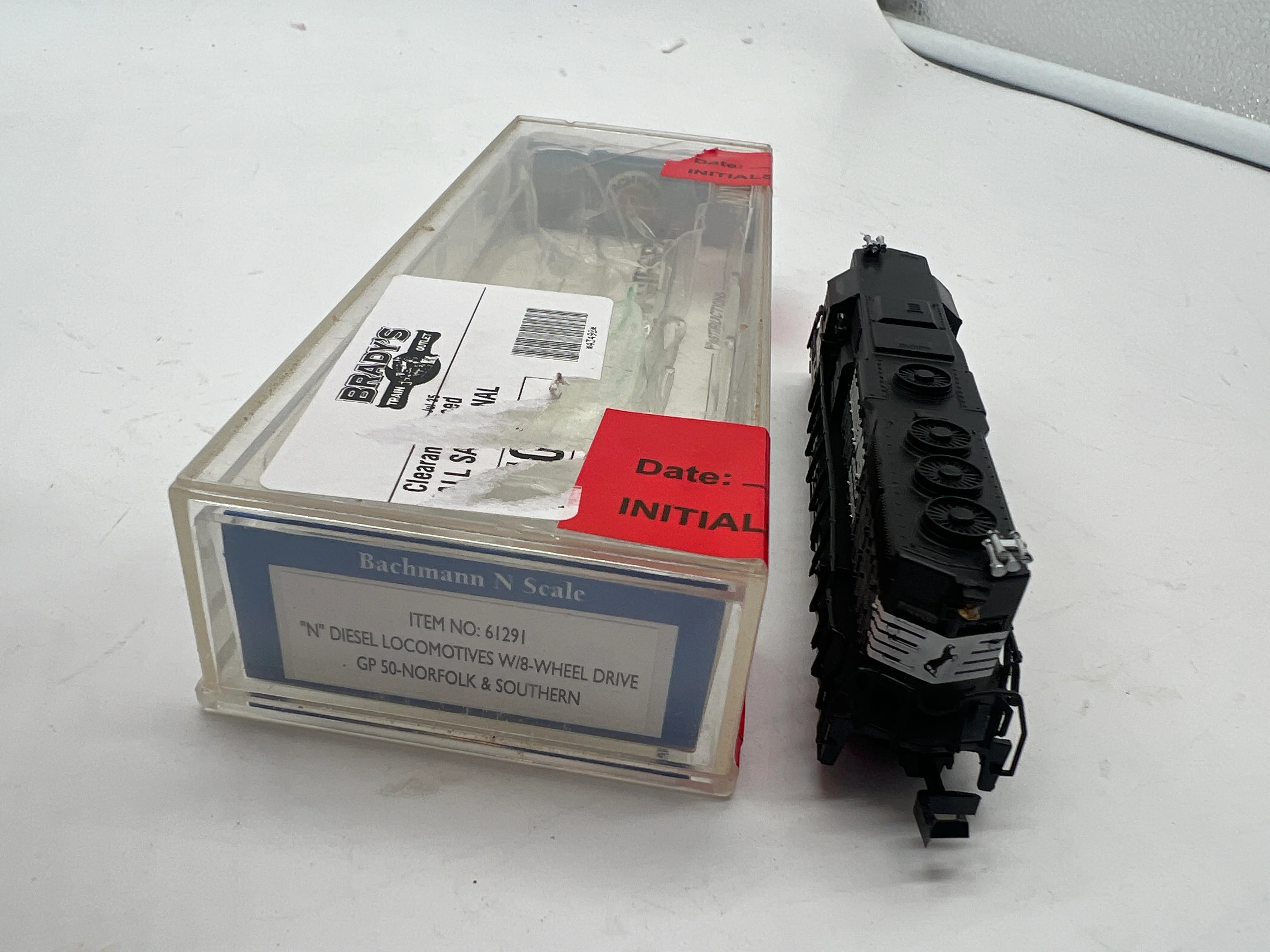 Bachmann 61291 Norfolk Southern NS GP50 Diesel locomotive w/ 8 wheel drive N SCALE Like New - Image 3
