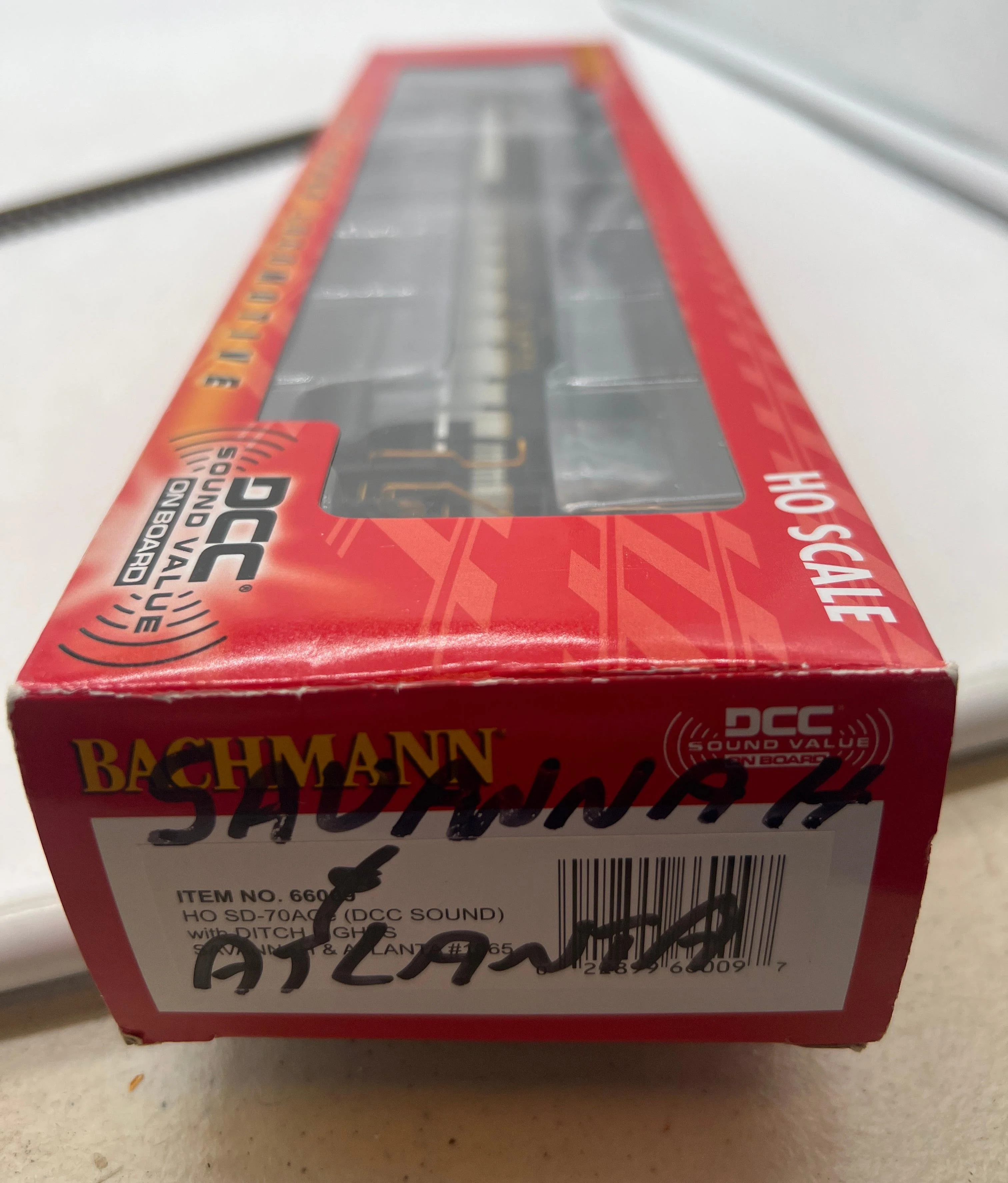 Bachmann 66009 HO Savannah & Atlanta SD70ACe NS Heritage Diesel Locomotive Sound/DCC #1065 HO SCALE Like New - Image 5