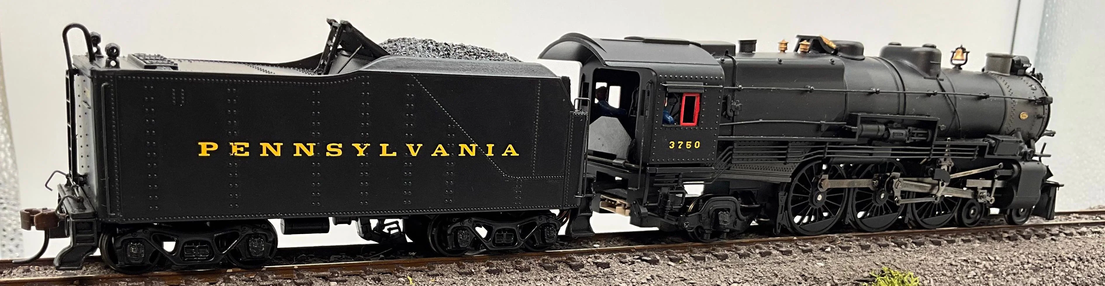Bachmann 84013 PENNSYLVANIA K4 4-6-2 PACIFIC LOCOMOTIVE & TENDER Spectrum #3750 HO Scale Like New - Image 2