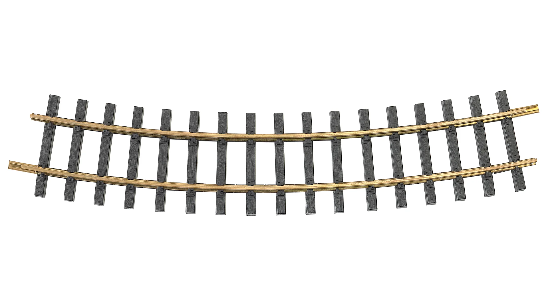 Bachmann 94654 5' DIAMETER CURVE 12/BOX - BRASS TRACK (LARGE SCALE) G SCALE CASE QTY LIMITED NEW - Image 2