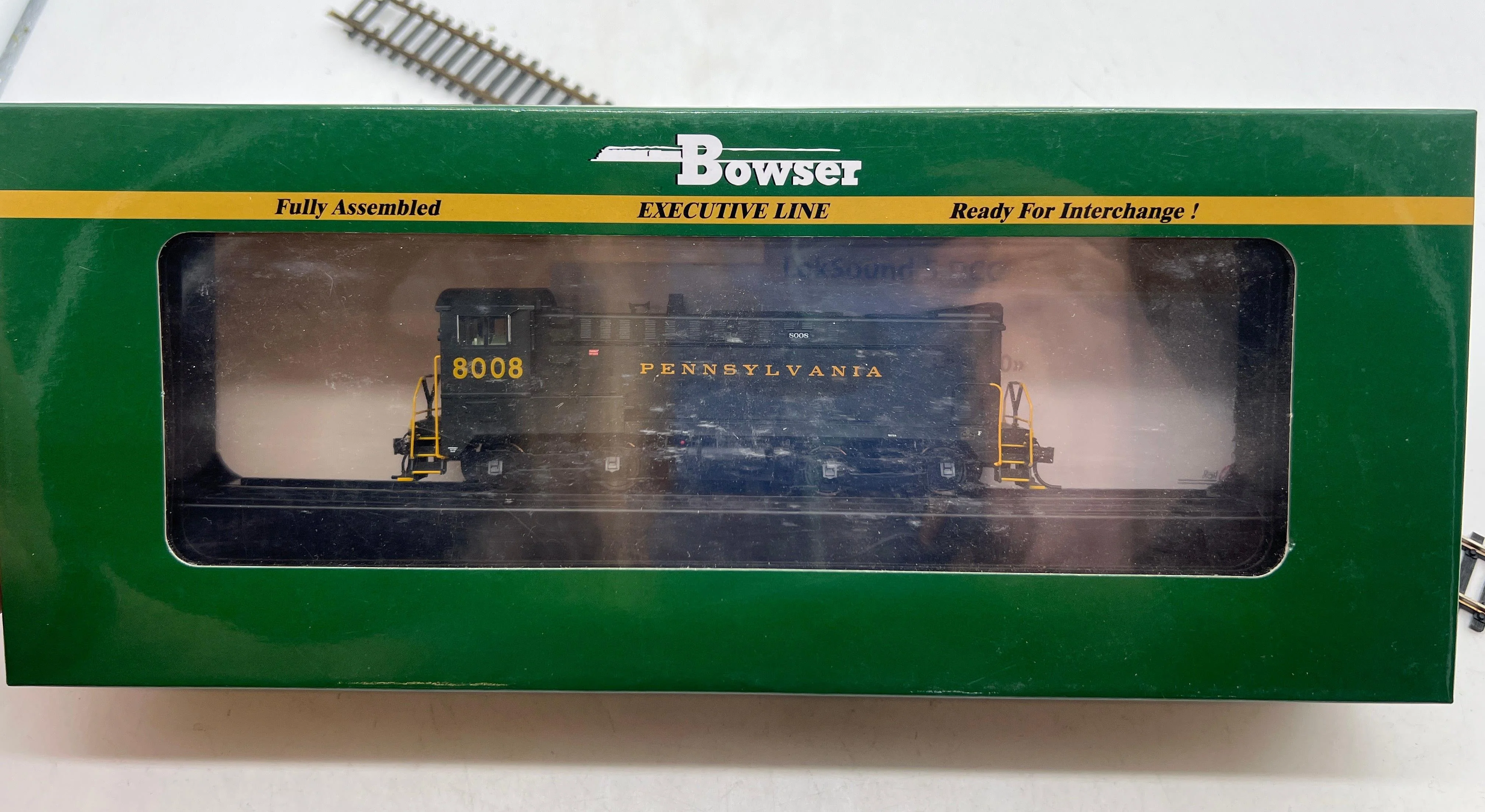 Bowser Baldwin 24804 DS 4-4-1000 - LokSound & DCC - Executive Line -- Pennsylvania Railroad 8008 (Brunswick Green, Mid 1960s renumber) HO scale NEW - Image 2