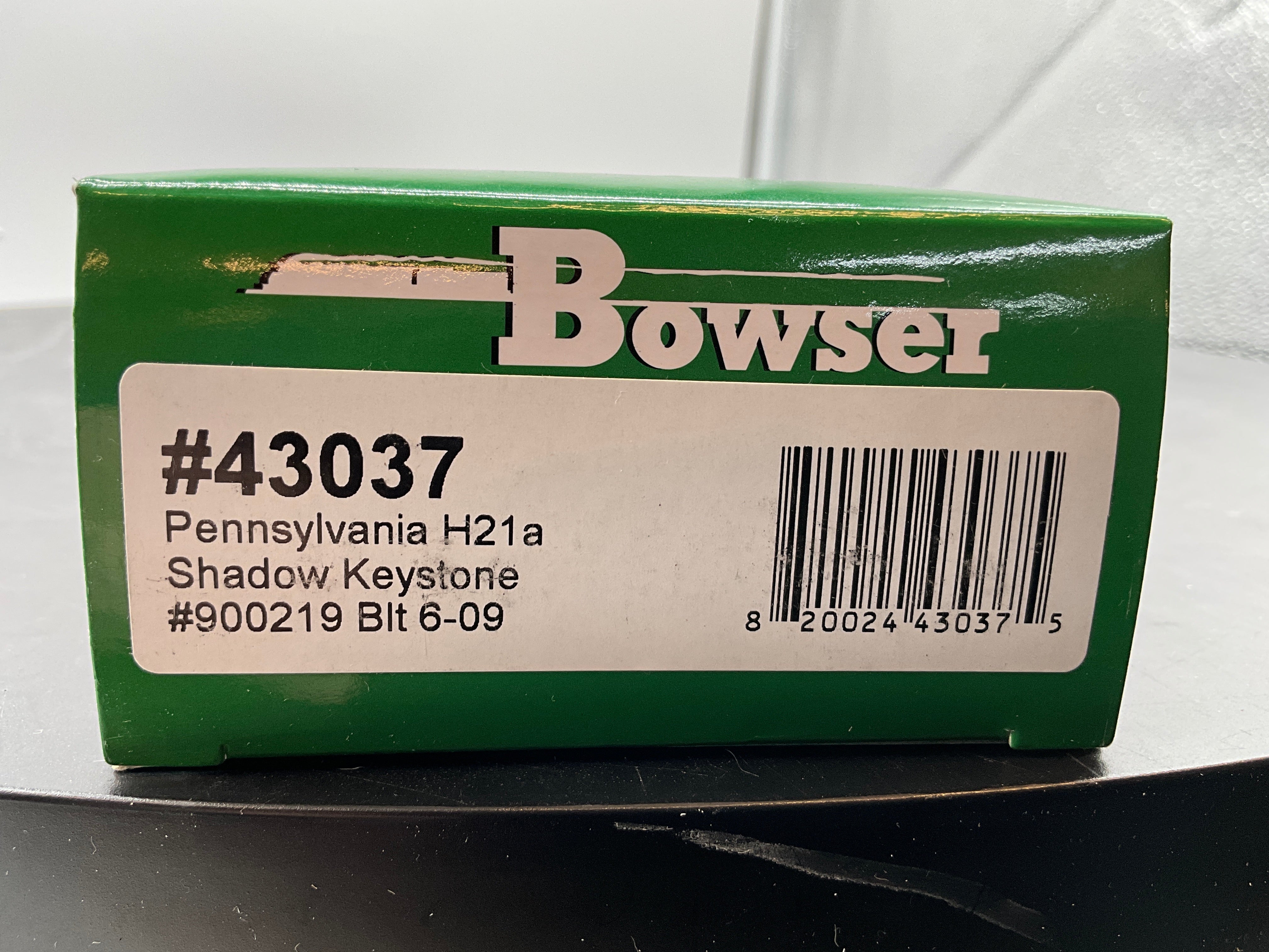 Bowser 43037 Pennslyvania PRR H21a Shadow Keystone Hopper w/Coal load HO SCALE NEW - Image 2