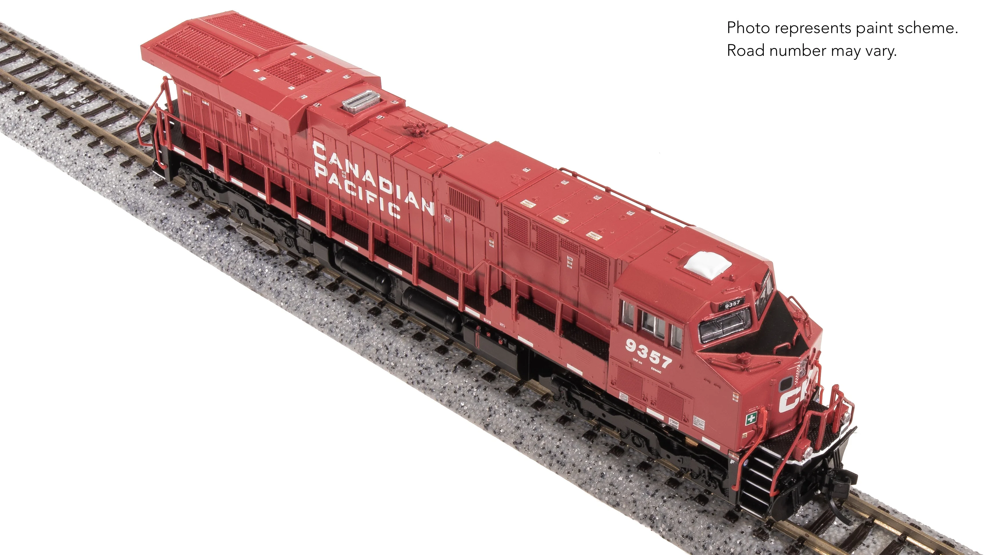 Broadway Limited 8614 CANADIAN PACIFIC CP GE ES44AC CP 9357 Action Red DCC with Paragon4 Sound N SCALE NEW - Image 10