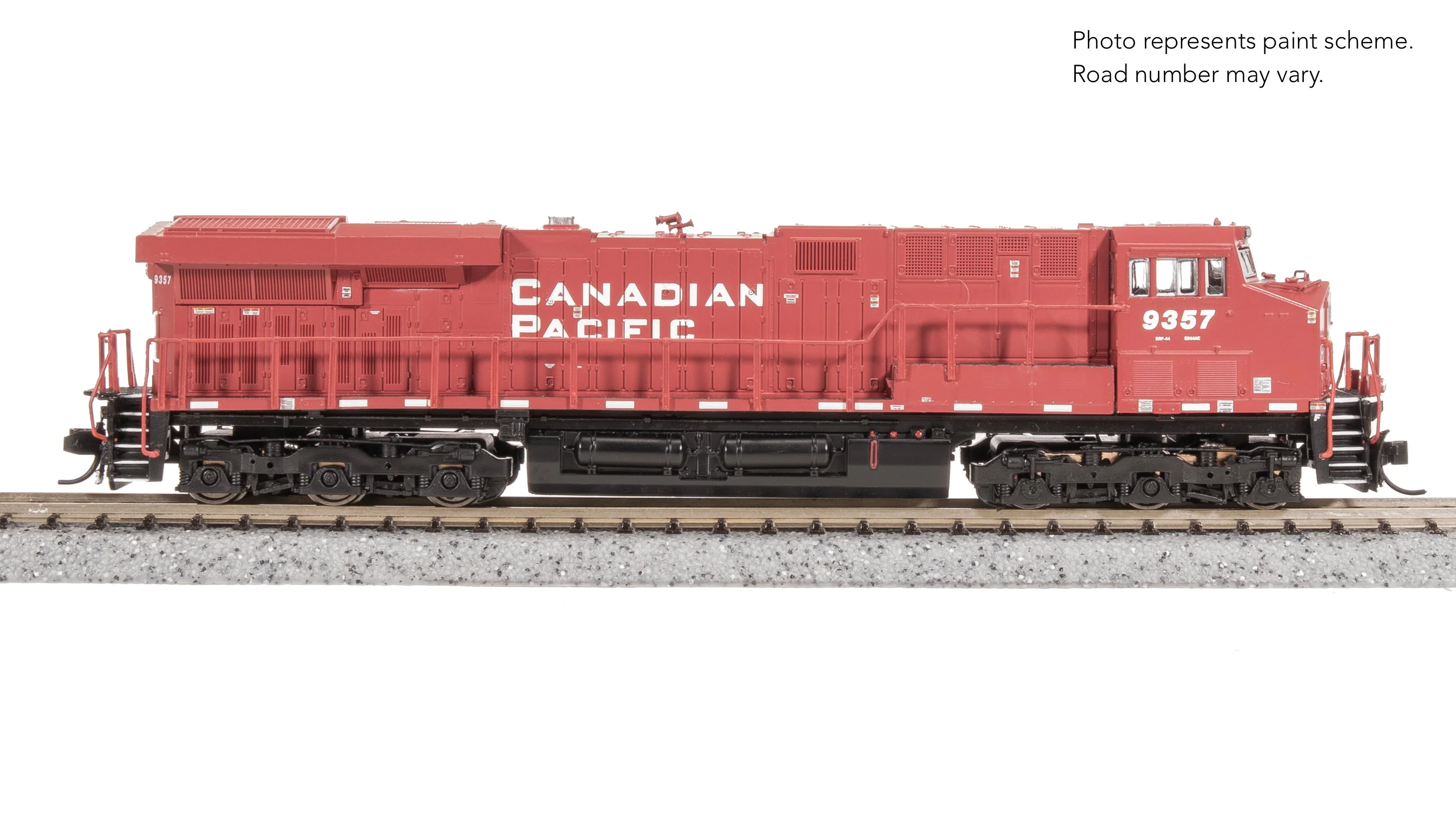 Broadway Limited 8614 CANADIAN PACIFIC CP GE ES44AC CP 9357 Action Red DCC with Paragon4 Sound N SCALE NEW - Image 3