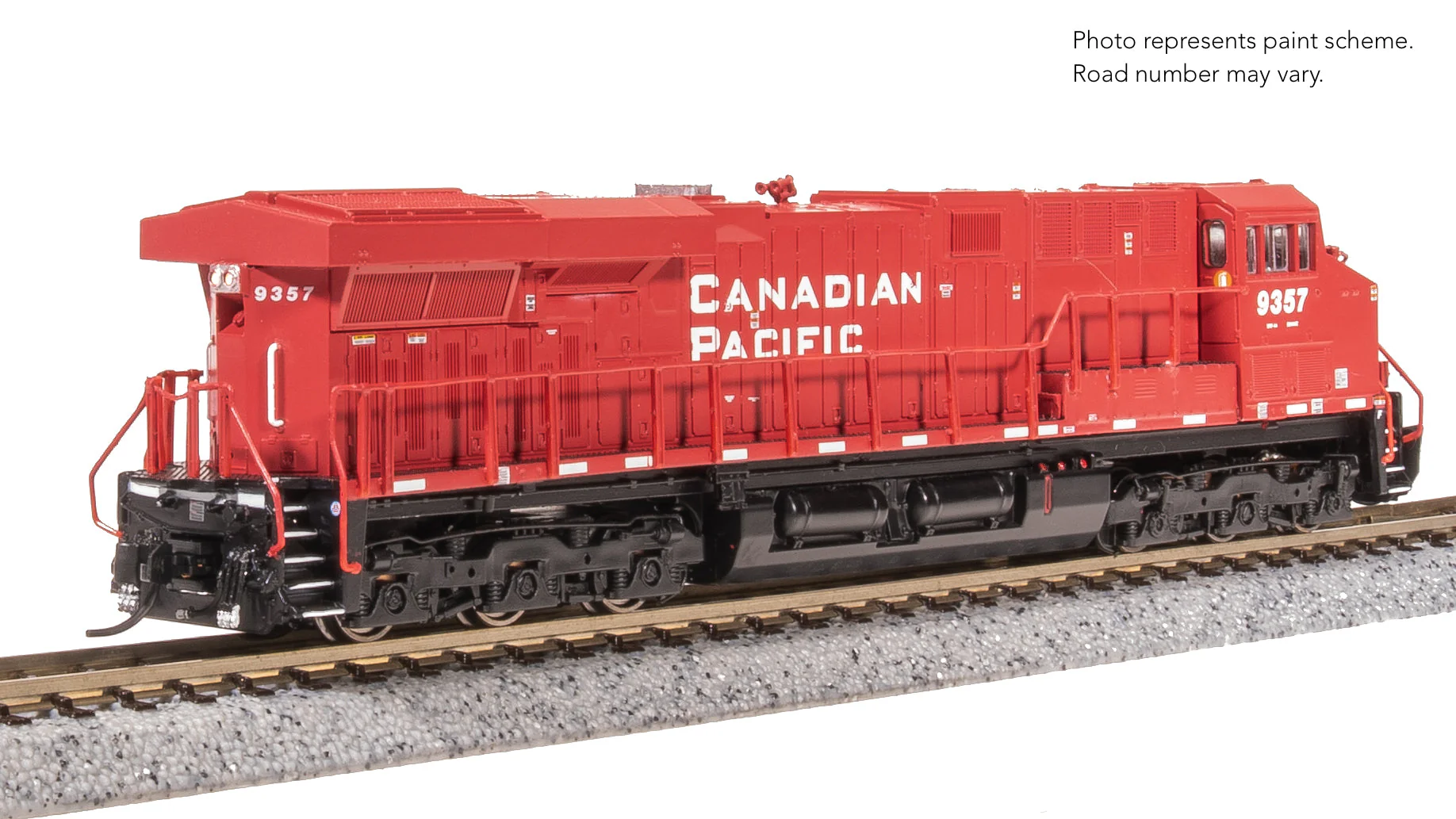 Broadway Limited 8614 CANADIAN PACIFIC CP GE ES44AC CP 9357 Action Red DCC with Paragon4 Sound N SCALE NEW - Image 5