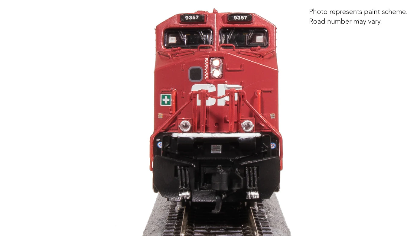 Broadway Limited 8614 CANADIAN PACIFIC CP GE ES44AC CP 9357 Action Red DCC with Paragon4 Sound N SCALE NEW - Image 6