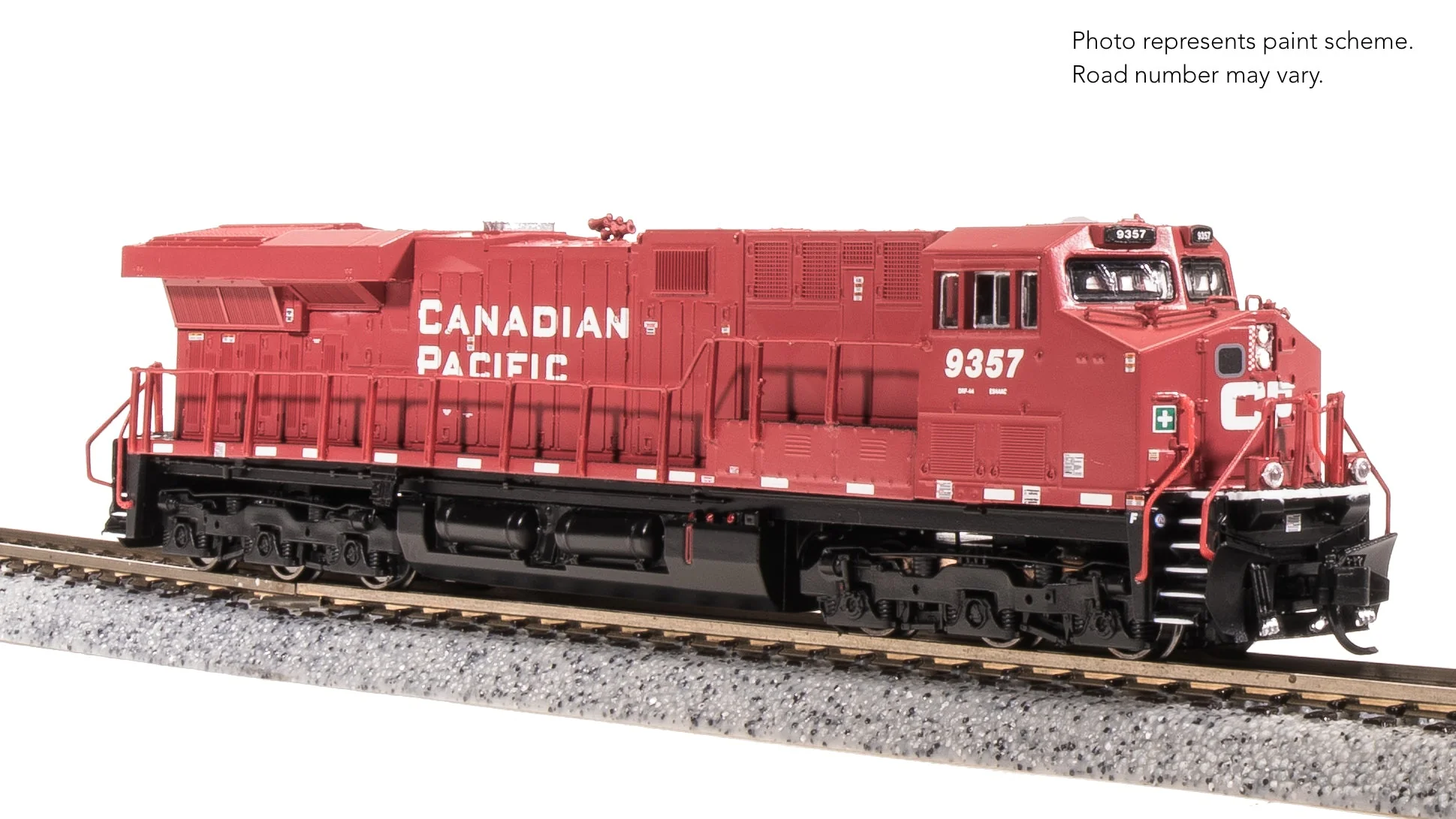 Broadway Limited 8614 CANADIAN PACIFIC CP GE ES44AC CP 9357 Action Red DCC with Paragon4 Sound N SCALE NEW - Image 8