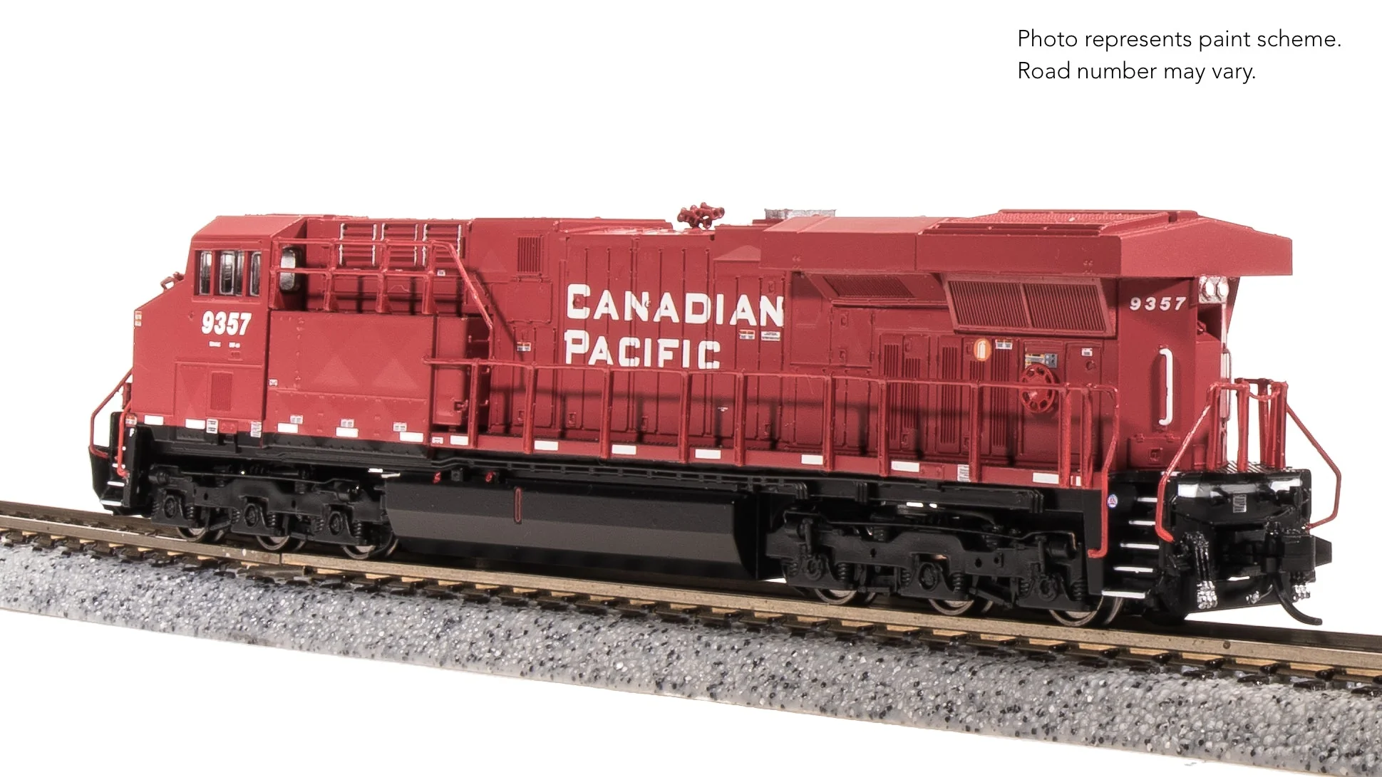 Broadway Limited 8614 CANADIAN PACIFIC CP GE ES44AC CP 9357 Action Red DCC with Paragon4 Sound N SCALE NEW - Image 9