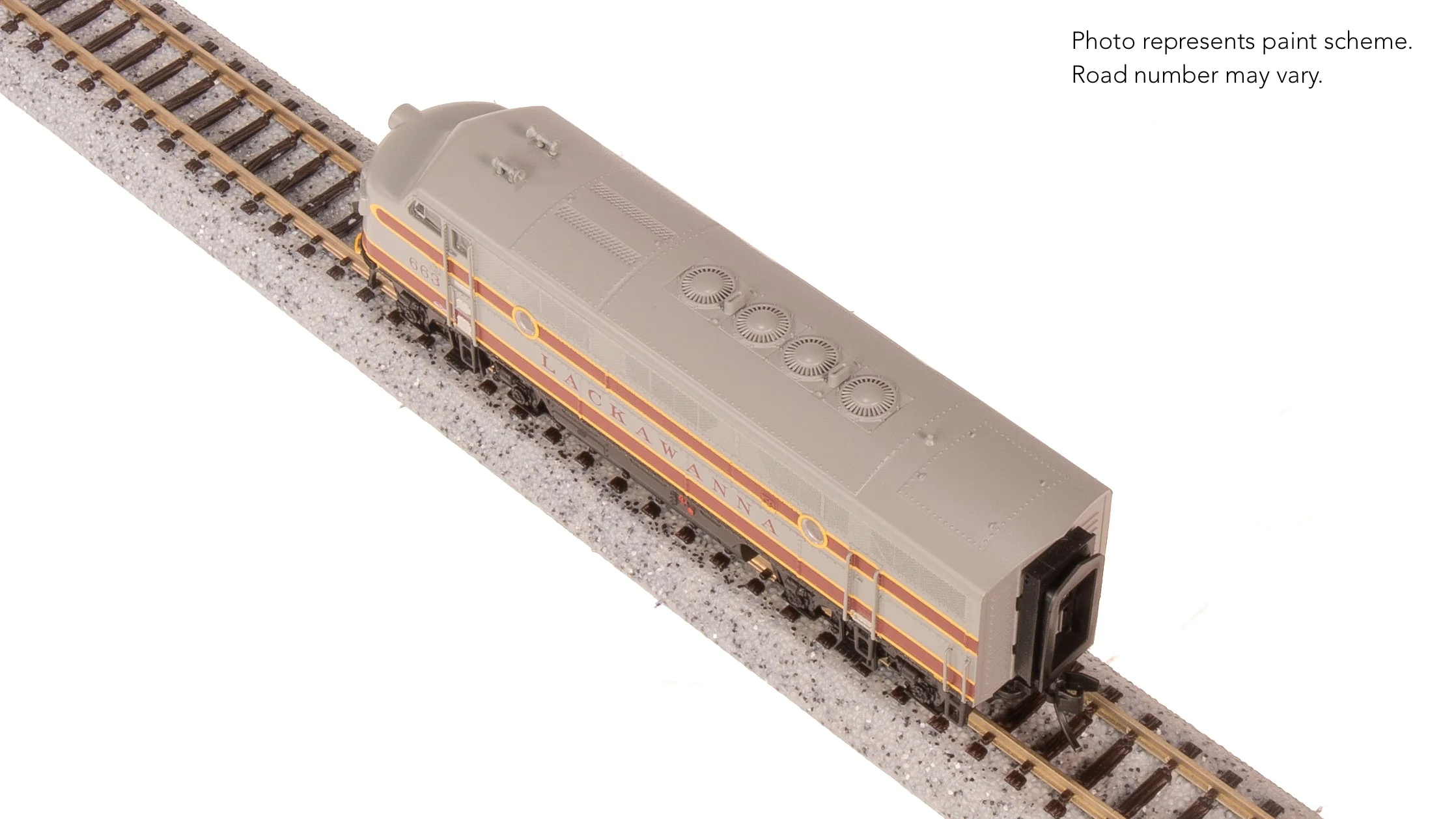 Broadway Limited 9227 EMD F3A Lackawanna DLW 664 Diesel Locomotive As Appears Today DCC-Ready N SCALE Like New - Image 12