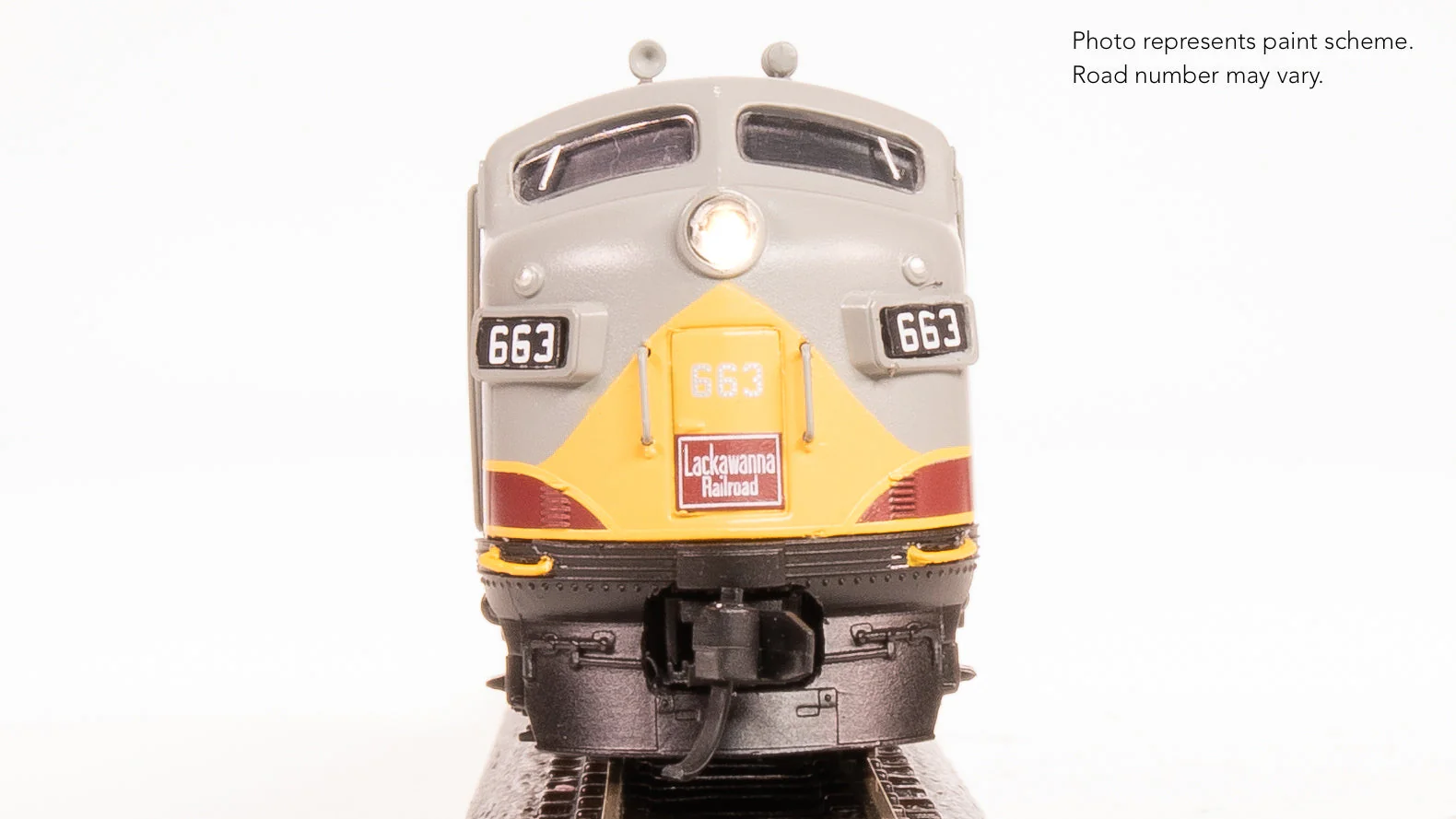 Broadway Limited 9227 EMD F3A Lackawanna DLW 664 Diesel Locomotive As Appears Today DCC-Ready N SCALE Like New - Image 5