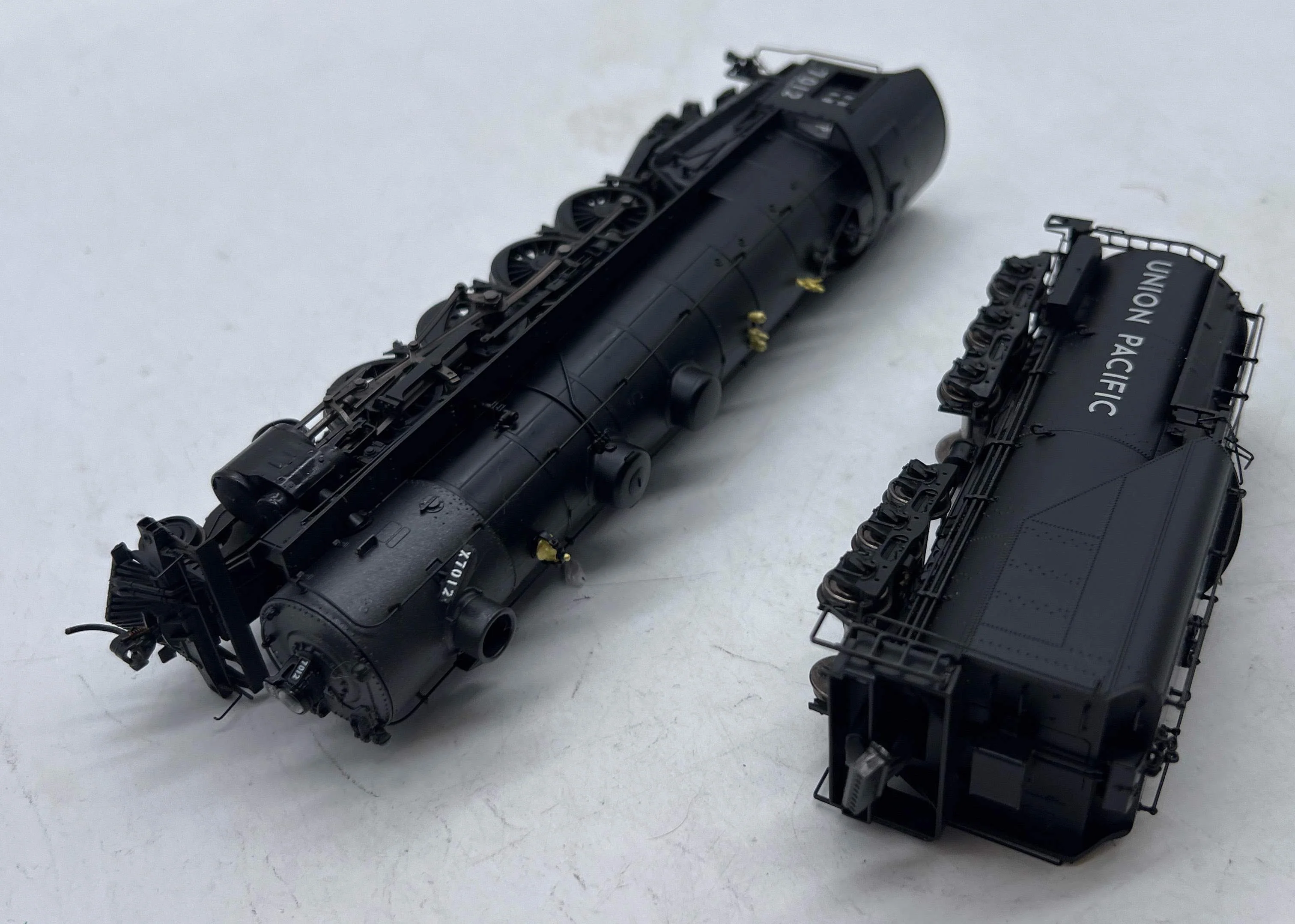 Broadway Limited BLI 5466 UNION PACIFIC UP 4-8-2 Mountain Steam Locomotive TRAINMAN #7012 HO Scale Like New - Image 7
