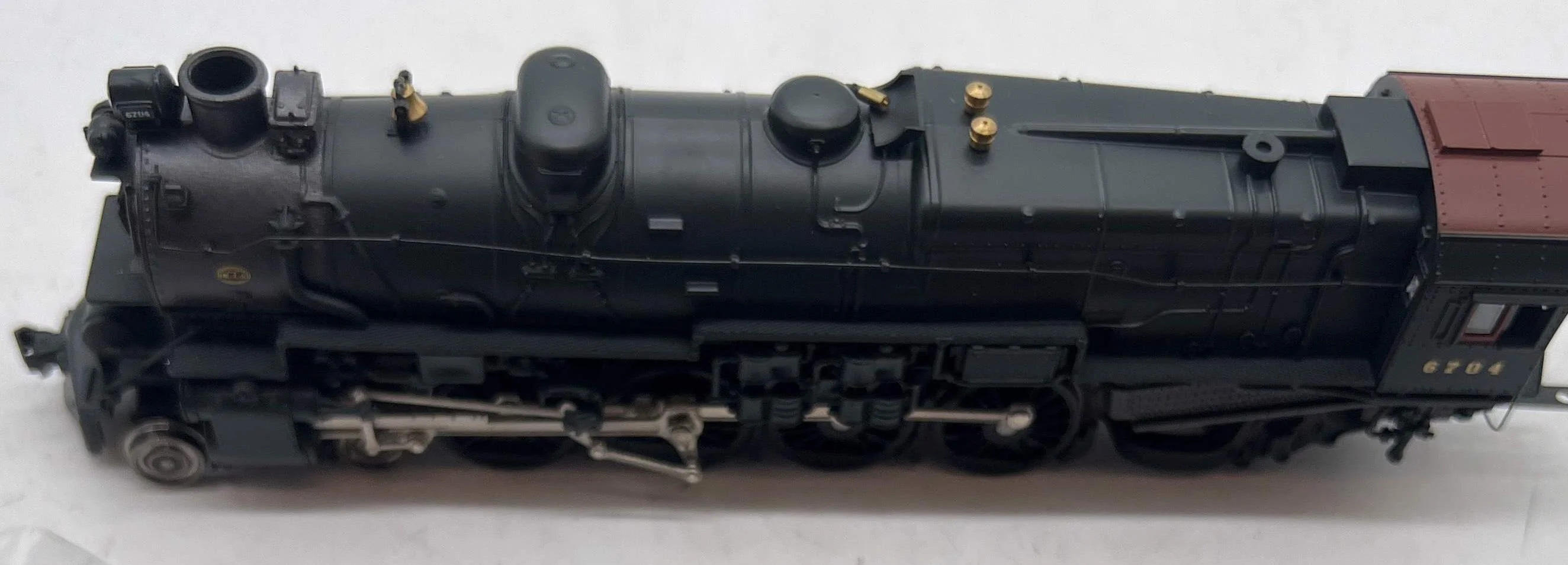 Broadway Limited Imports BLI 008 Pennsylvania Railroad PRR M1b #6704 Steam locomotive w/ QSI Quantum Sound DC/DCC HO SCALE Like New - Image 4