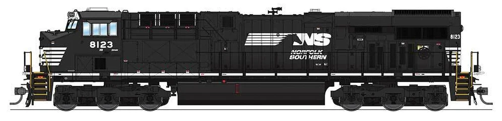 Broadway Limited Imports Broadway Limited # 5873 GE ES44AC Sound/DCC Norfolk Southern # 8135 HO SCALE NEW