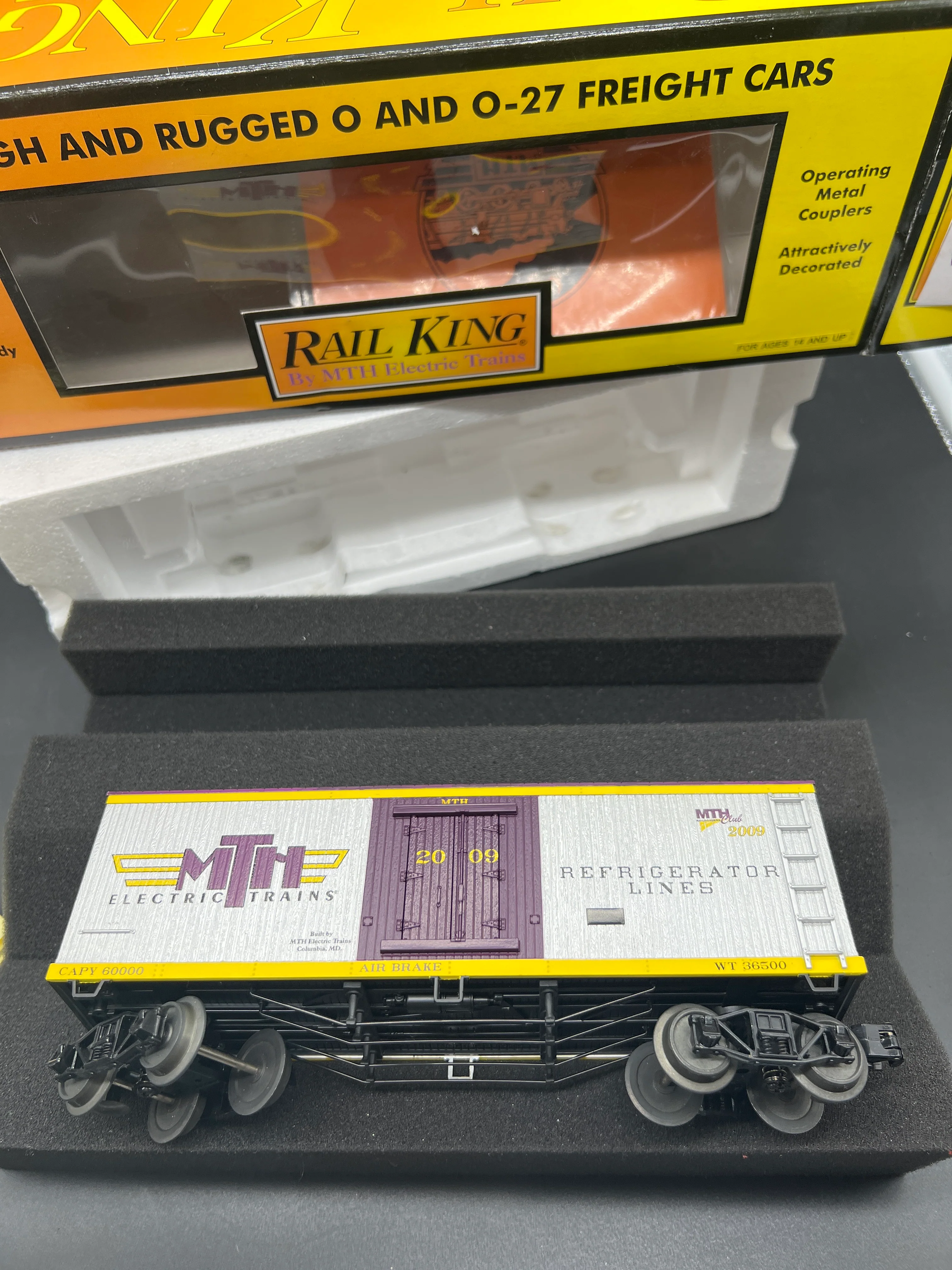 MTH 30-78093 MTHRRC 2009 19th Century Reefer Car Used EX AZ - Image 3