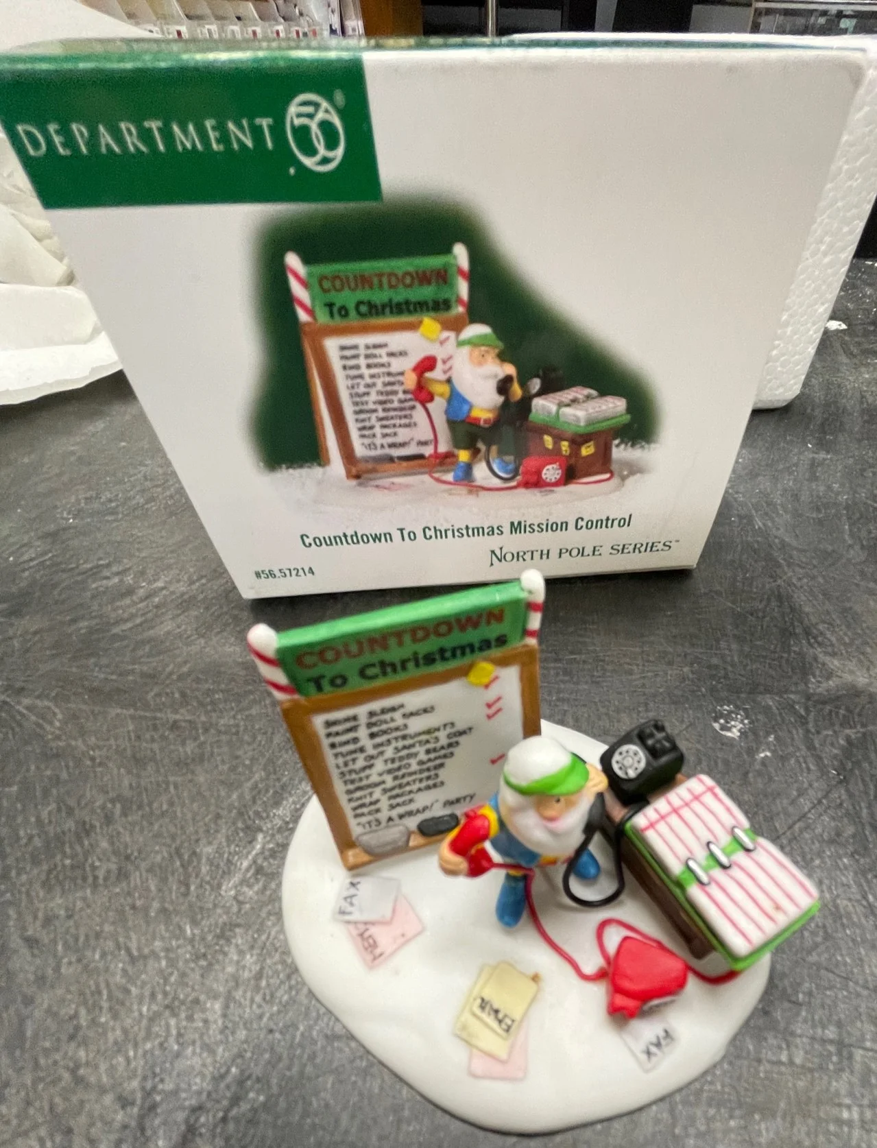 Department 56 56.57214 Countdown to Christmas Mission North Pole Series - Image 2