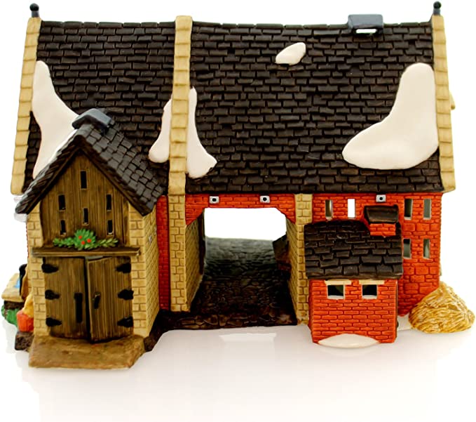 Department 56  56.58338 Butter Tub Barn Damaged Box