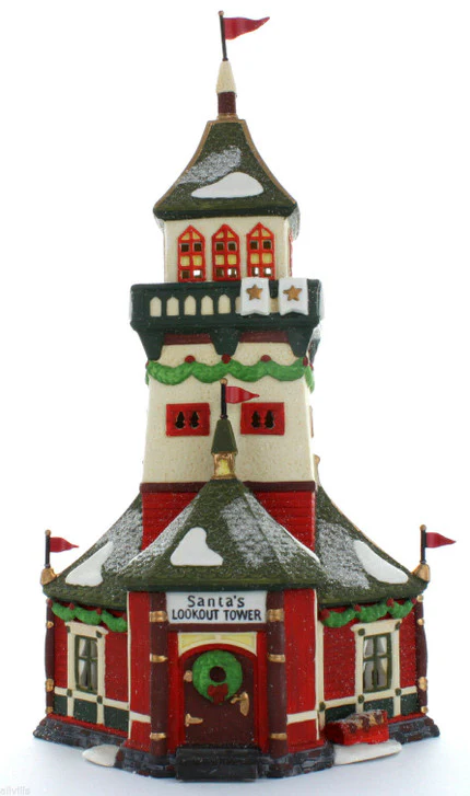 Department 56  56294 Santa Lookout Tower