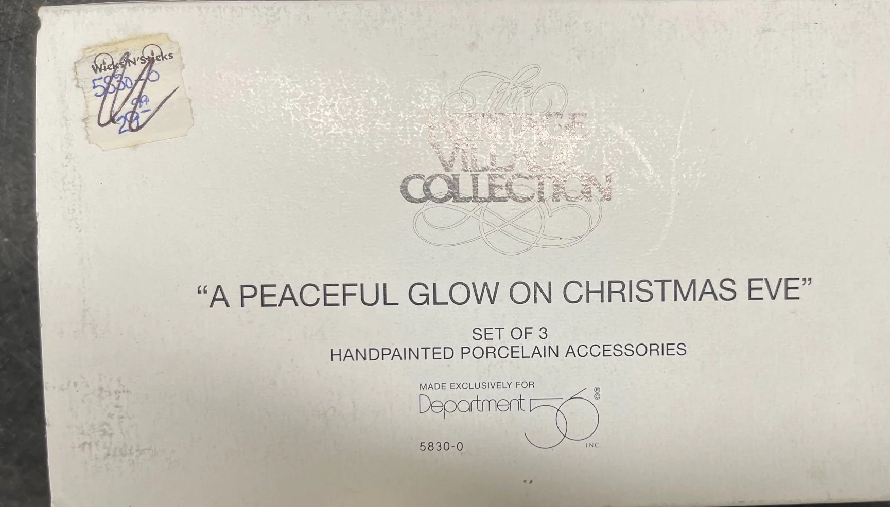 Department 56 5830-0 A Peaceful Glow on Christmas Eve - Image 2