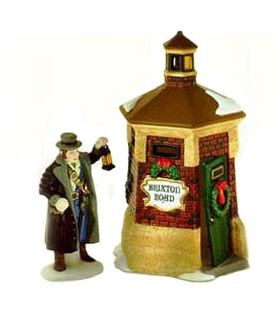 Department 56 58390 Brixton Road Watchman Heritage Village Collection