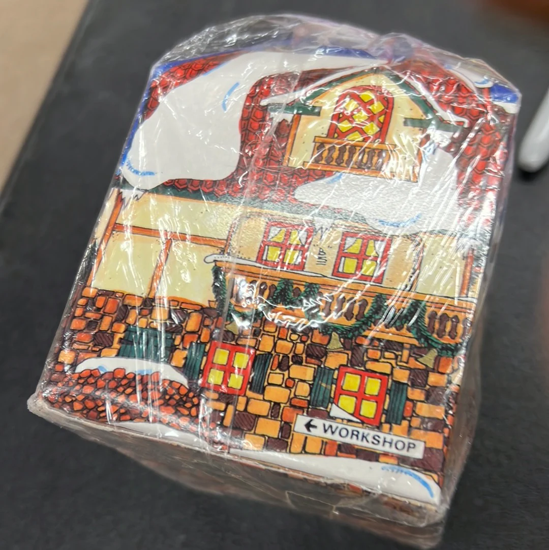Department 56 98734 Ornament Santa's Workshop SEALED NIB - Image 5