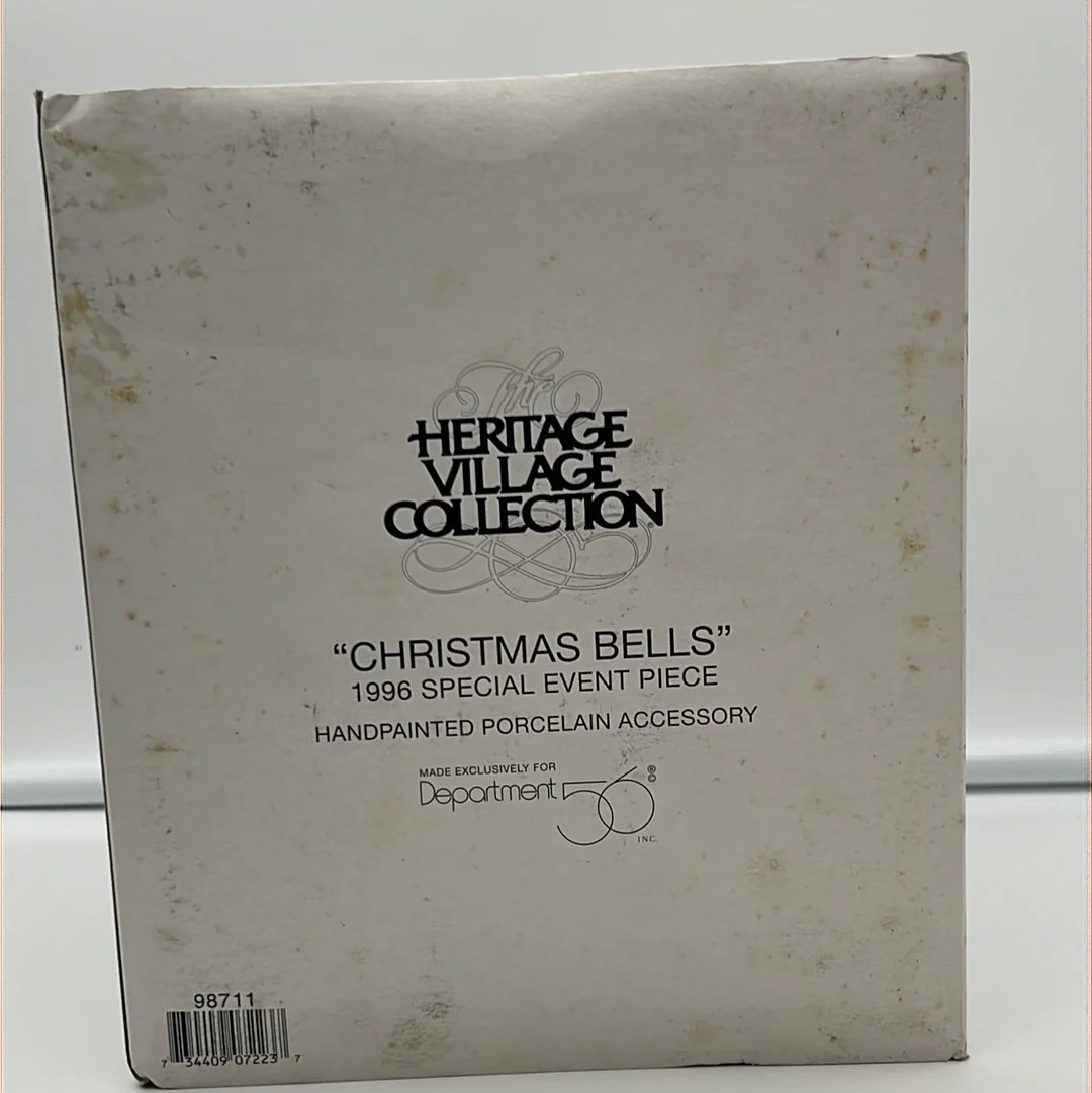 Department 56 Heritage Village 98711 Christmas Bells 1996 Special Piece - Image 4