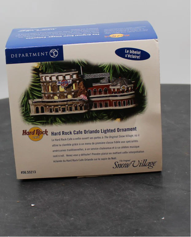 Dept 56 56.55213 hard rock cafe ornament Like New