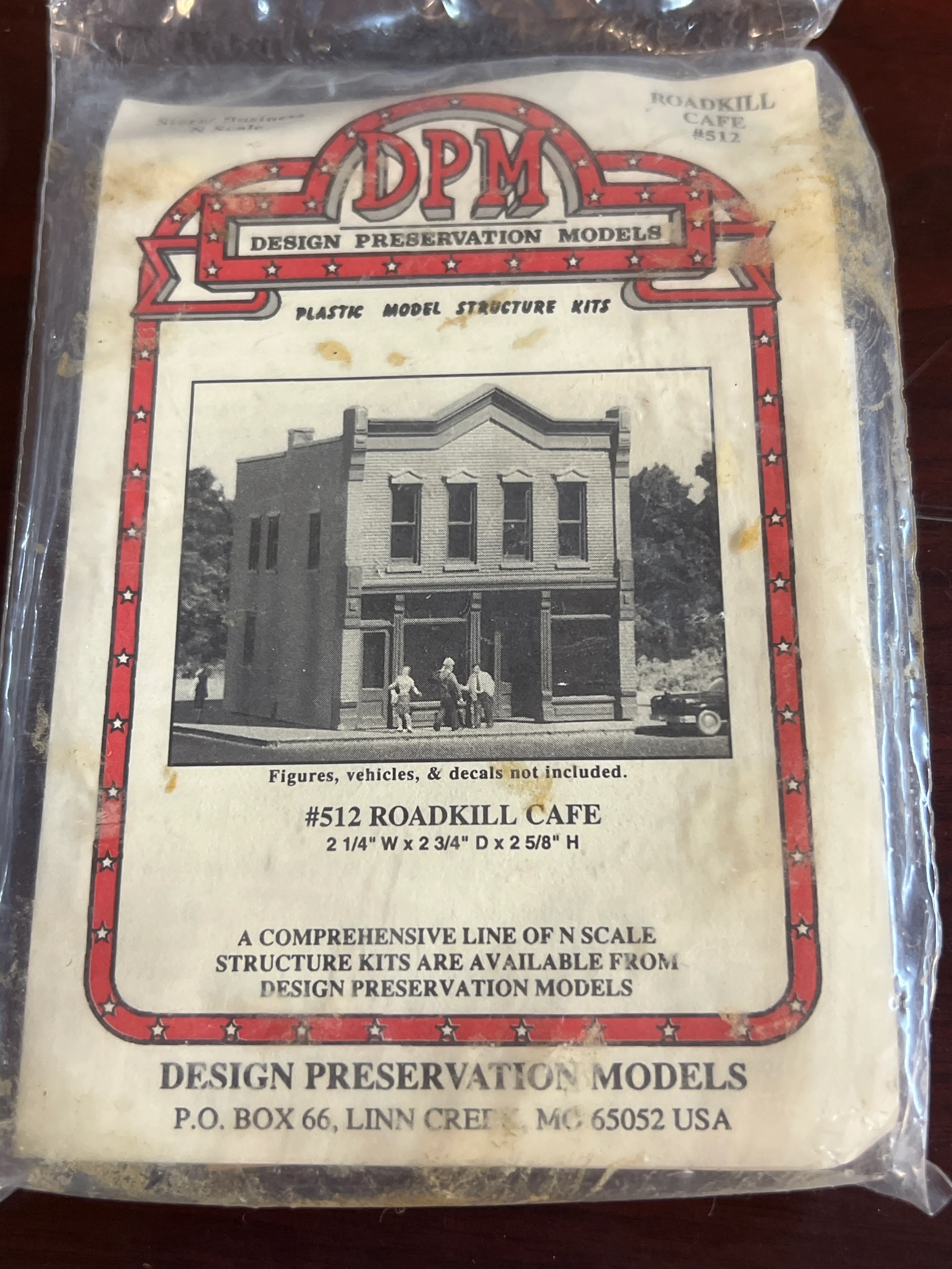 DPM 512 ROADKILL CAFE BUILDING KIT N SCALE NEW - Image 3