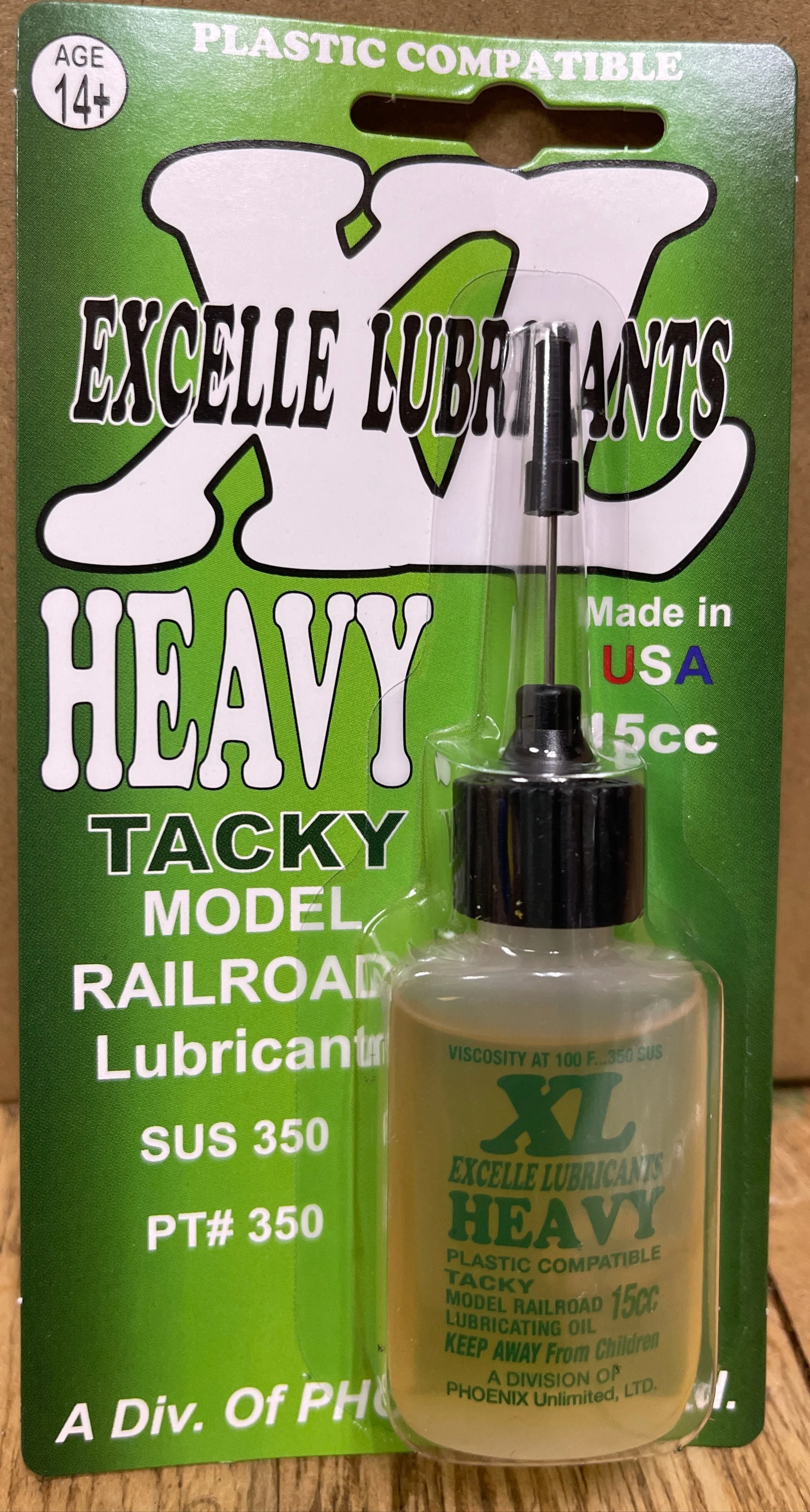 EXCELLE LUBRICANTS SUS 350 PT# 350 TACKY RAILROAD LUBRICANT NEW