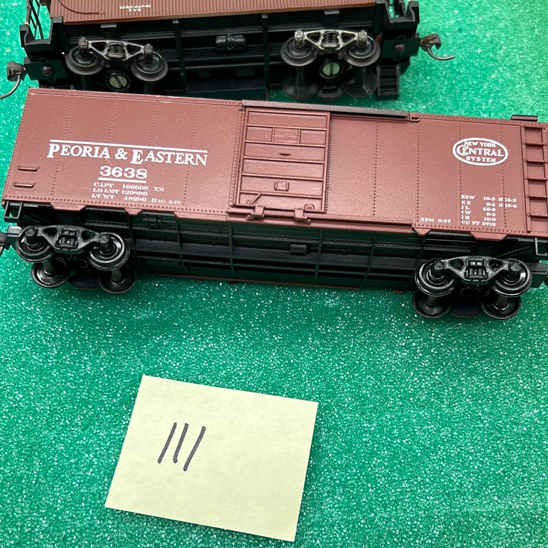 HO Scale Bargain Car Pack 111: Set of 6 New York Central Freight car pack HO SCALE USED - Image 3