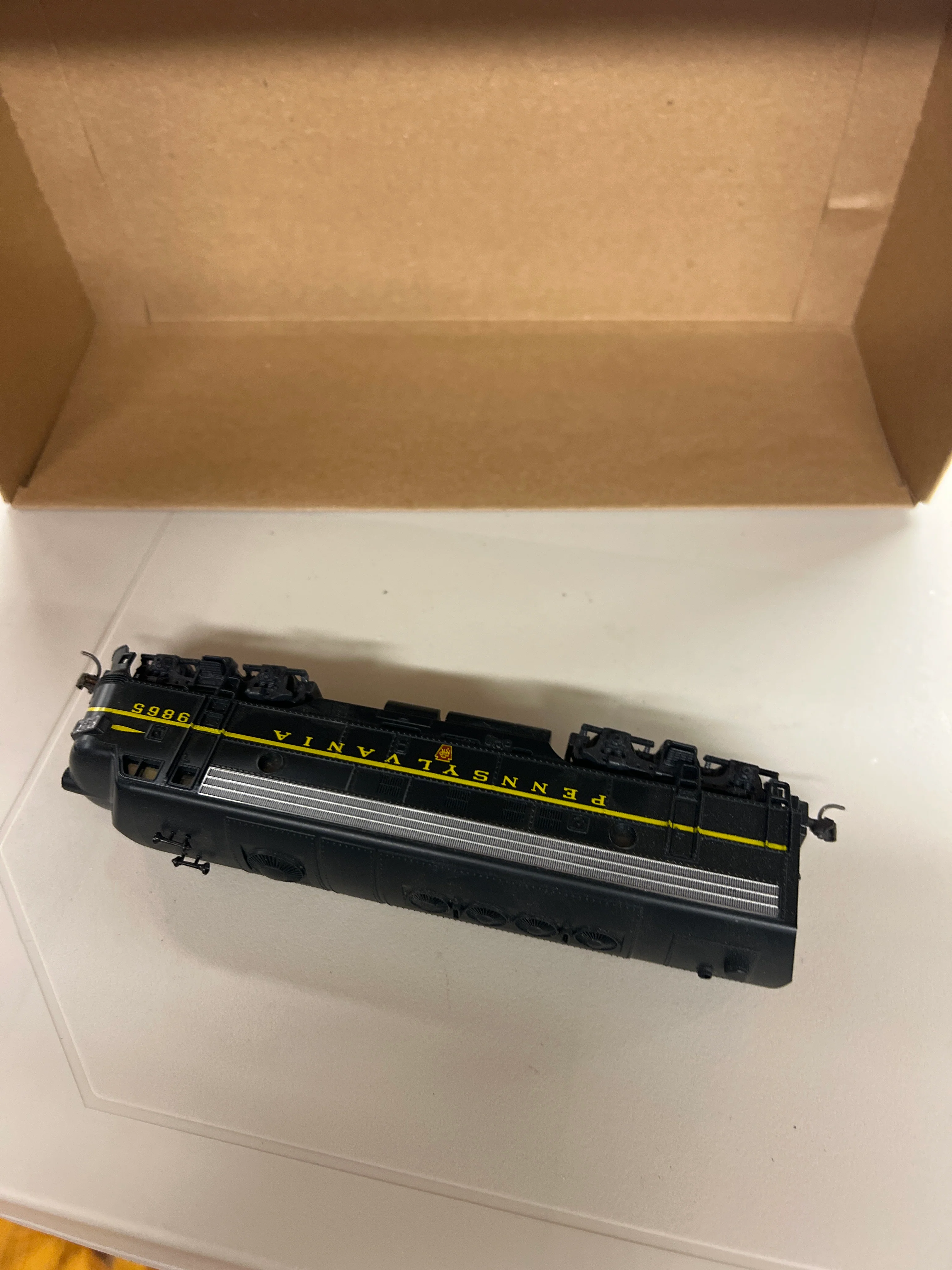 HO Scale Bargain Engine  141 atlas PRR diesel Engine Used VG - Image 5