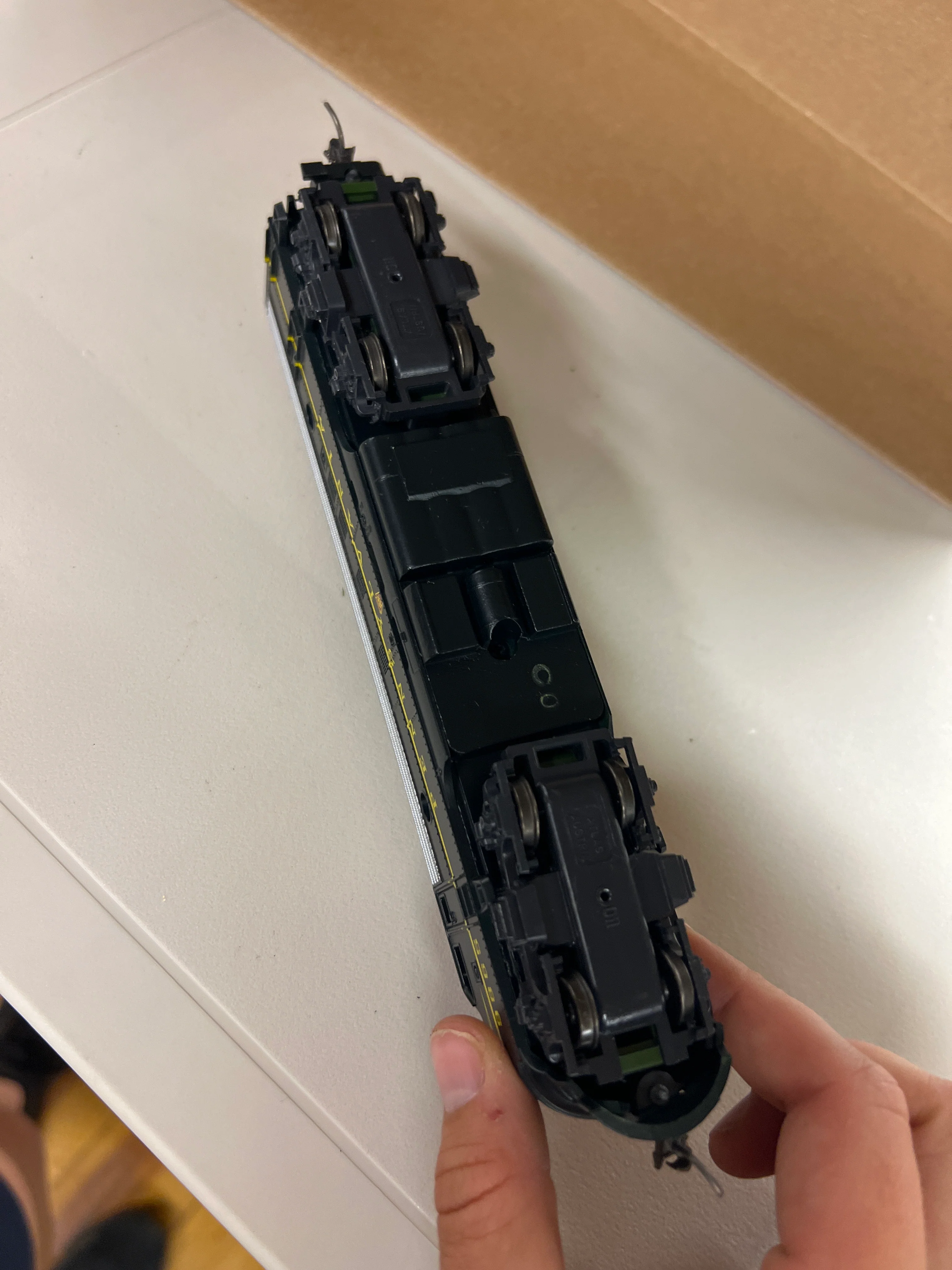 HO Scale Bargain Engine  141 atlas PRR diesel Engine Used VG - Image 7