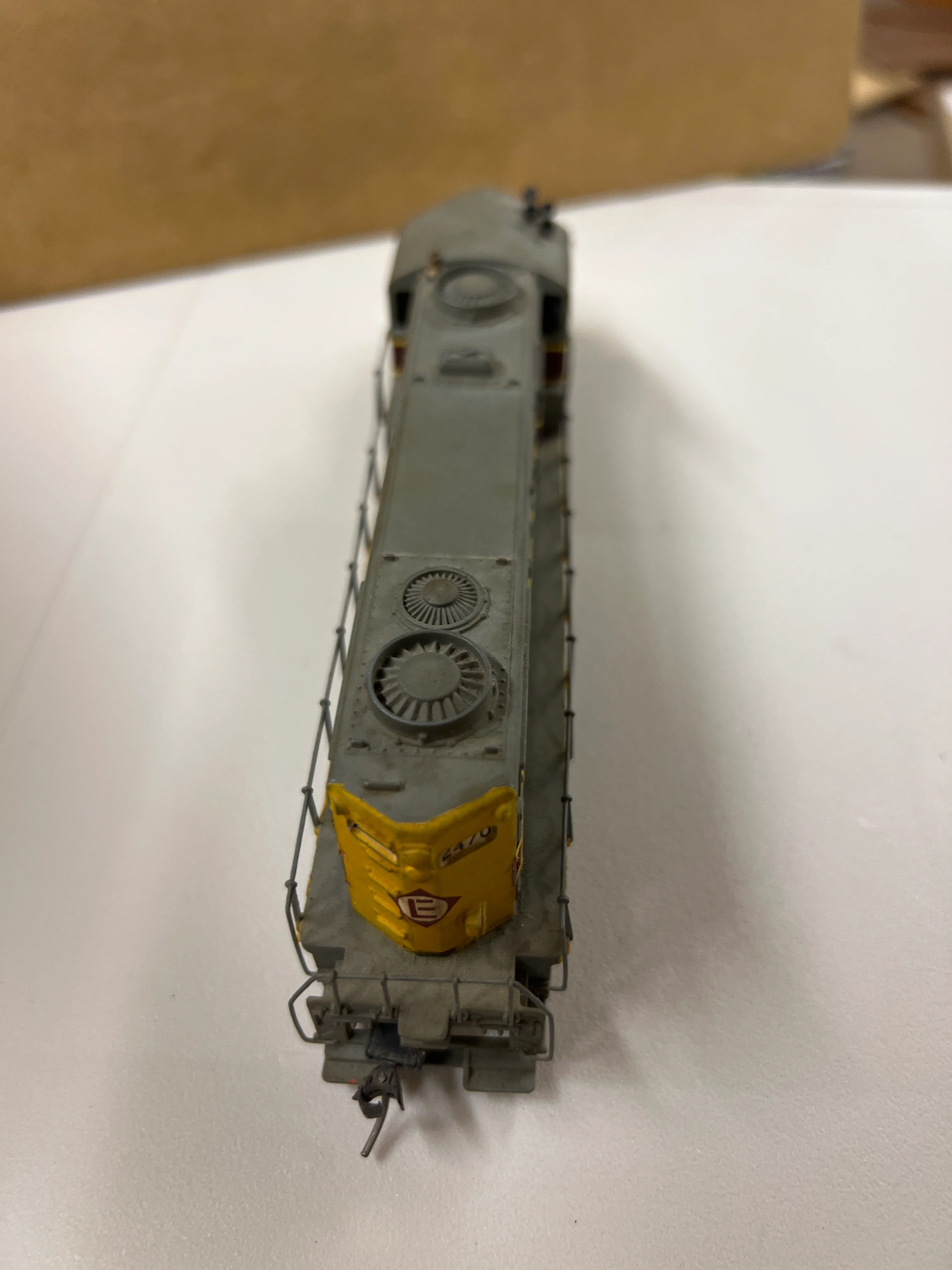 HO Scale Bargain Engine 72 Erie Lackawanna Diesel NONPOWERED Used Good - Image 6