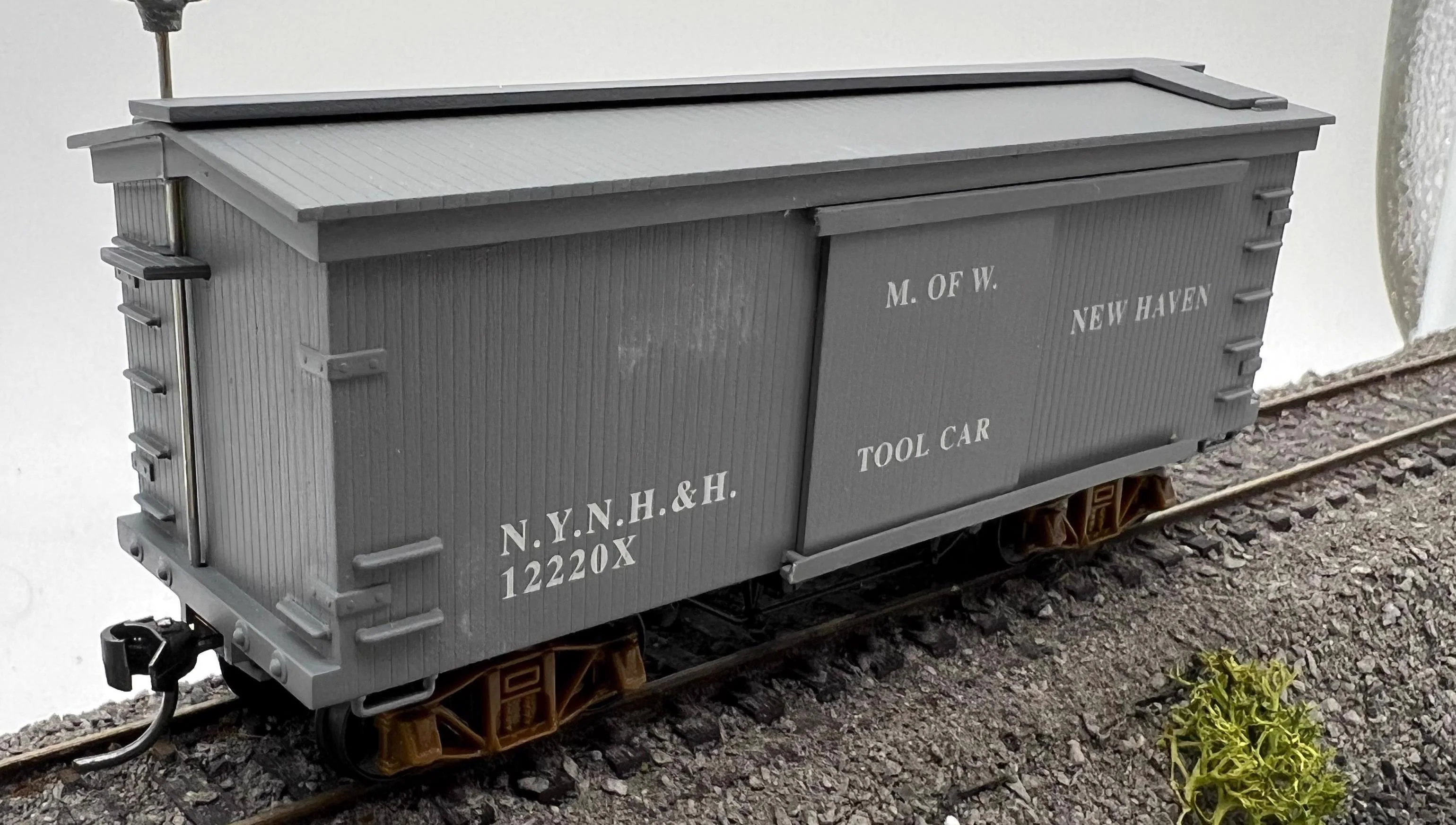 IHC 8140 Old Time 30' Box Car NYNH&H Assembled HO SCALE Used Excellent - Image 2
