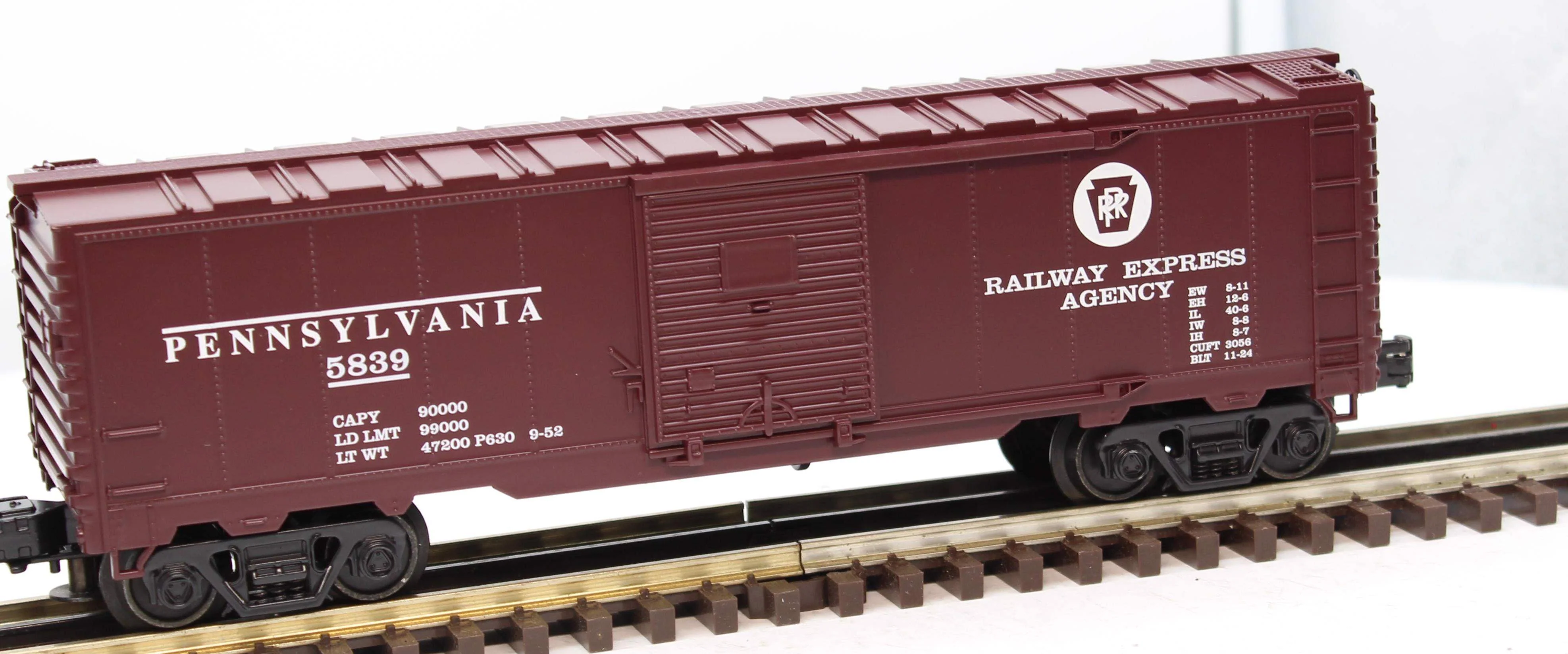 Industrial Rail IDM1002 PENNSYLVANIA Boxcar Mainline #5801 O Scale Like New - Image 4