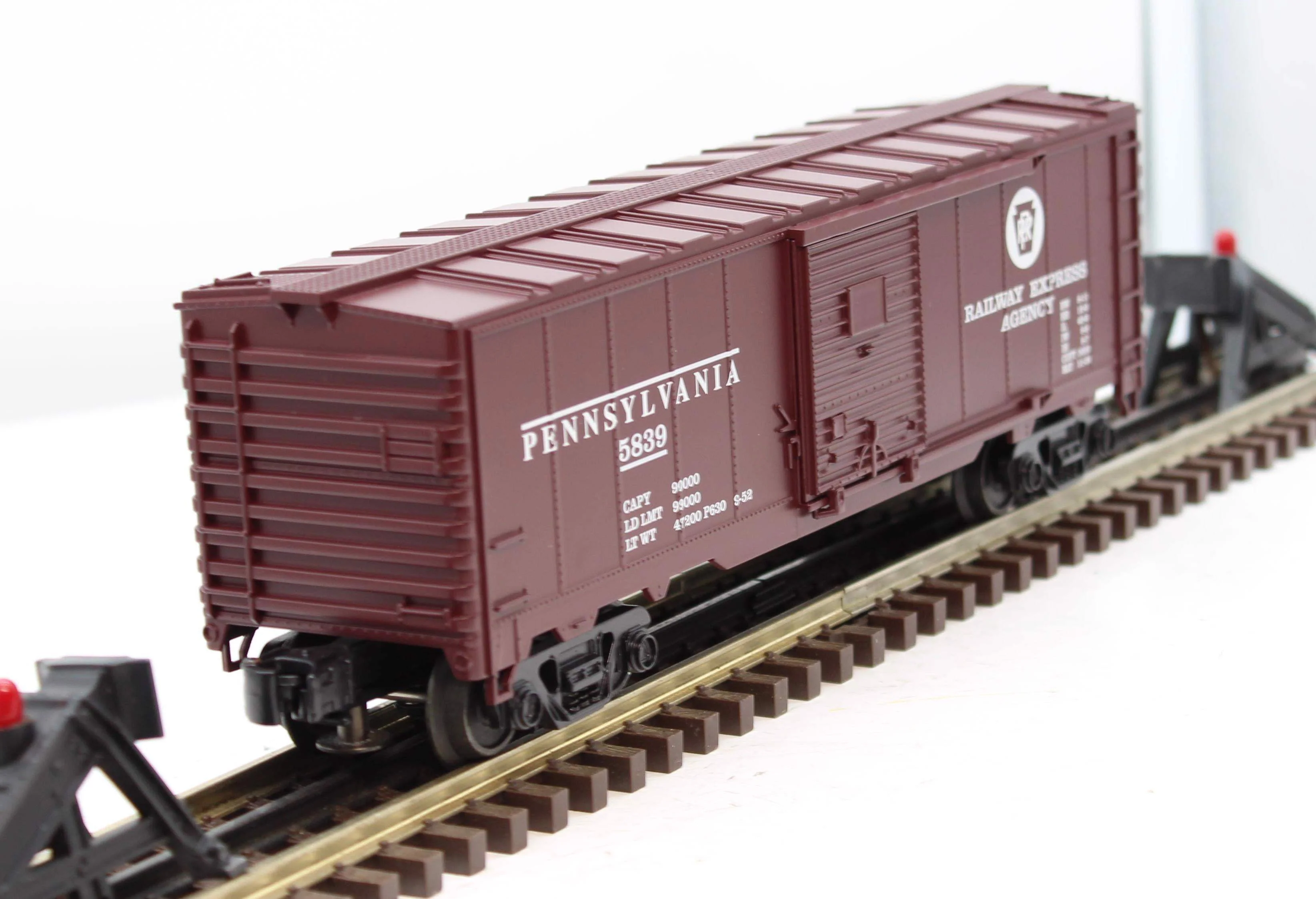 Industrial Rail IDM1002 PENNSYLVANIA Boxcar Mainline #5801 O Scale Like New - Image 6