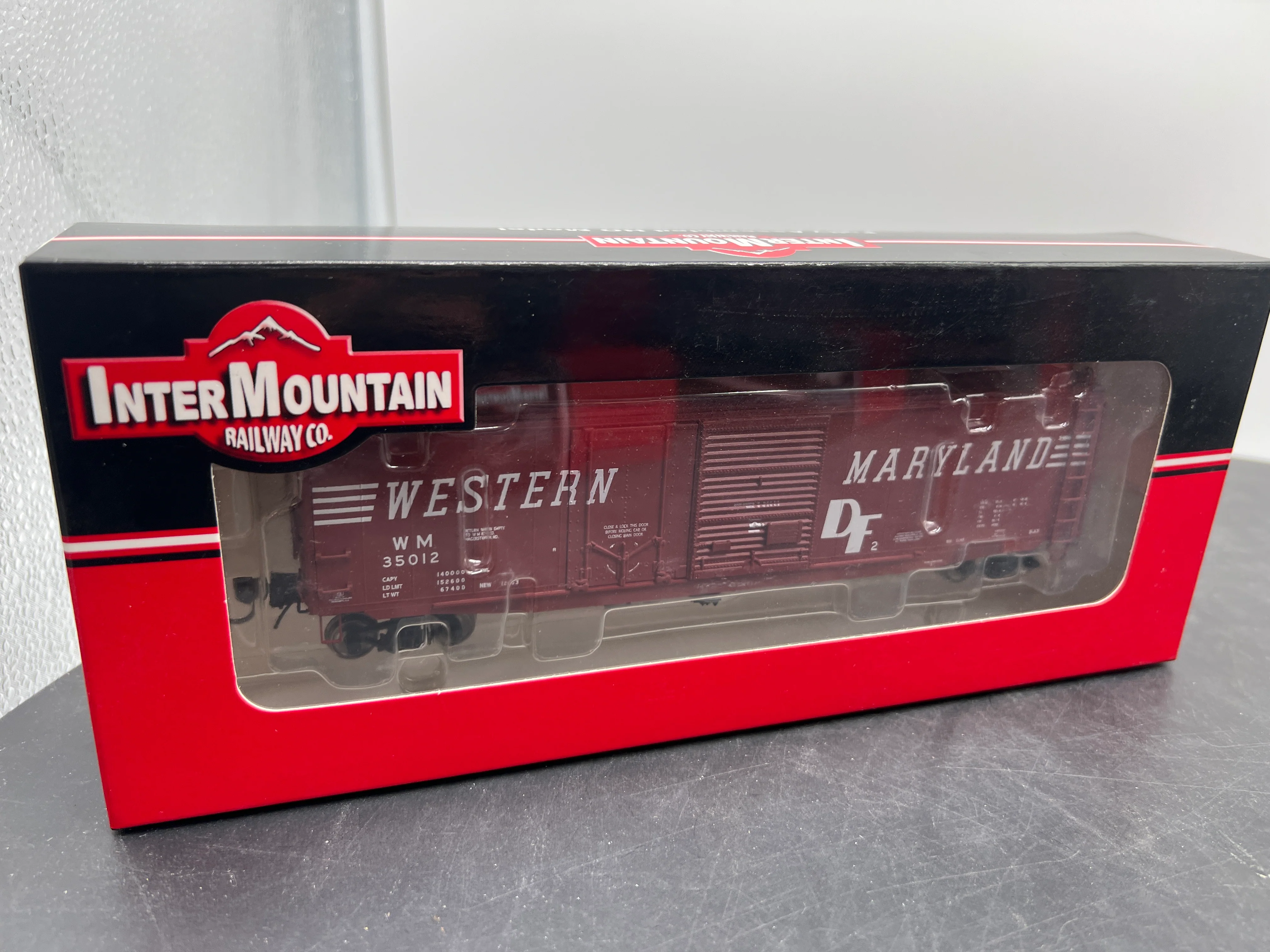 INTERMOUNTAIN RAILWAY 45635-02 WESTERN MARYLAND PS-1 50' DOUBLE DOOR BOXCAR HO SCALE NEW - Image 2
