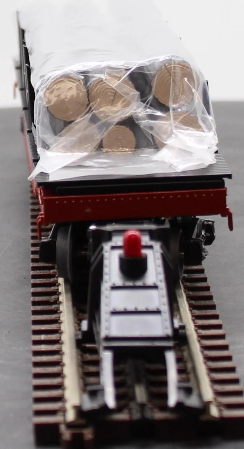 K-Line by Lionel CN Canadian National Log Dump Car 6-21708 O SCALE Like New - Image 4