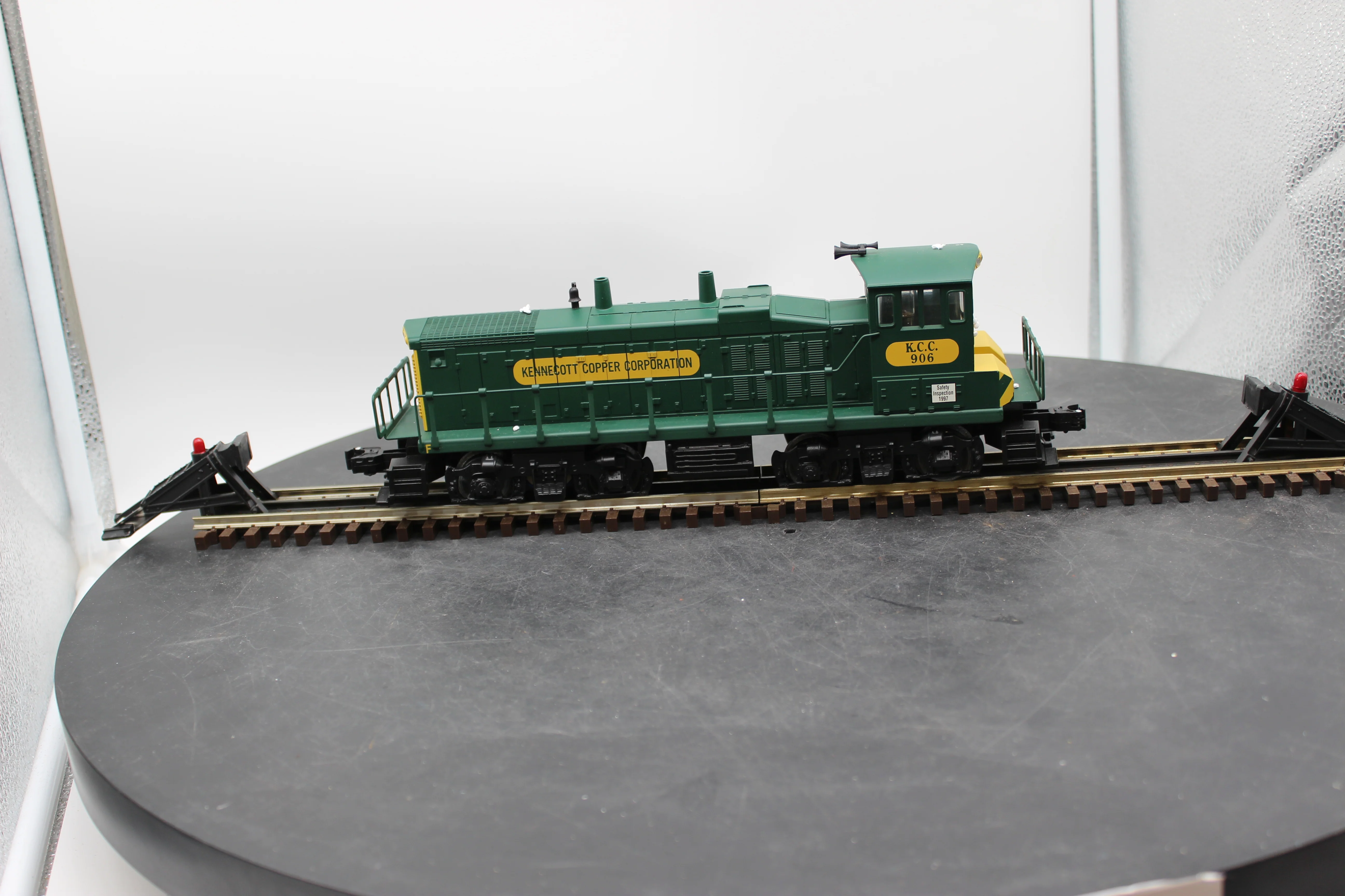 K-Line K-2252IC KCC MP-15 Kennecot Copper locomotive O Scale Like New