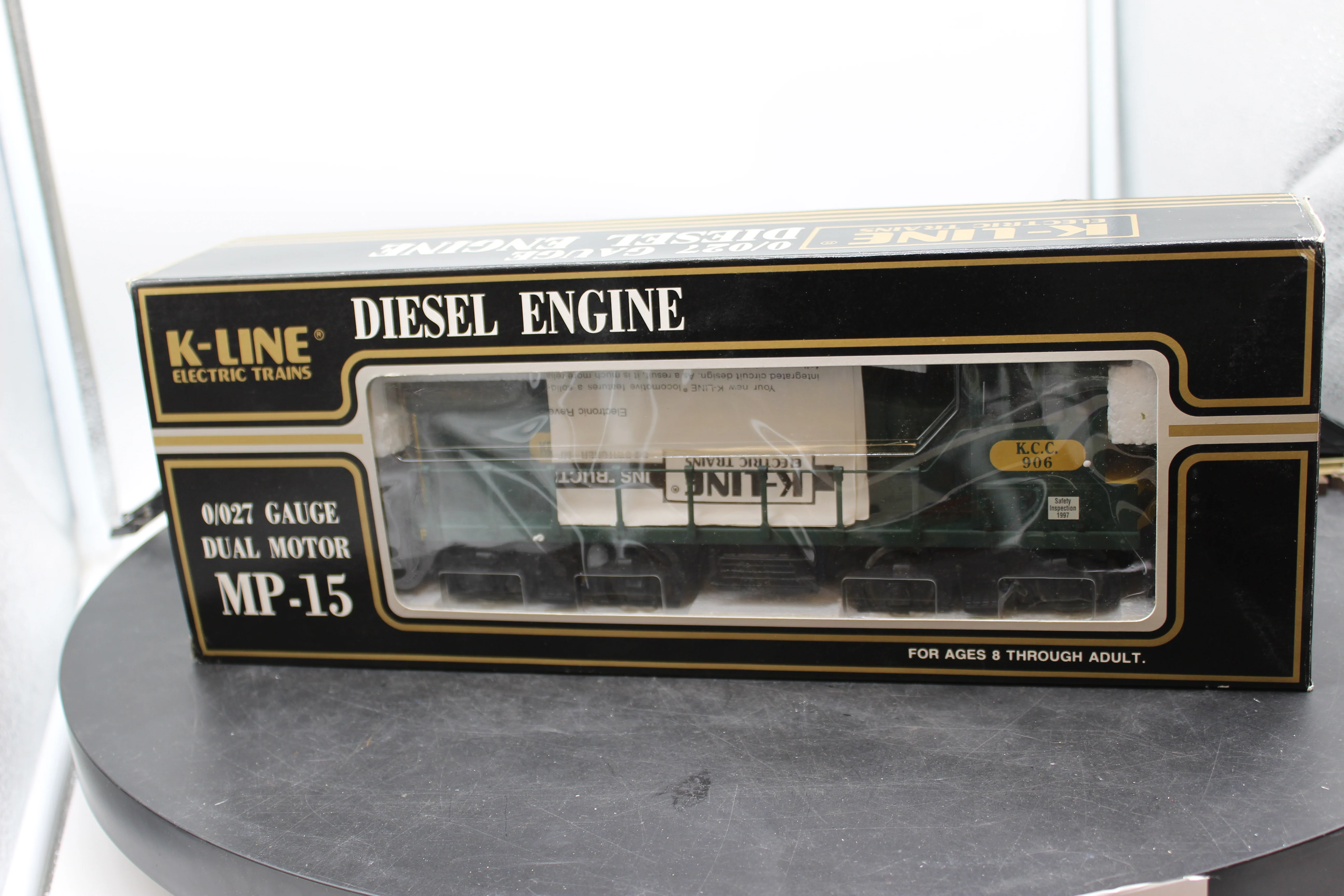 K-Line K-2252IC KCC MP-15 Kennecot Copper locomotive O Scale Like New - Image 6