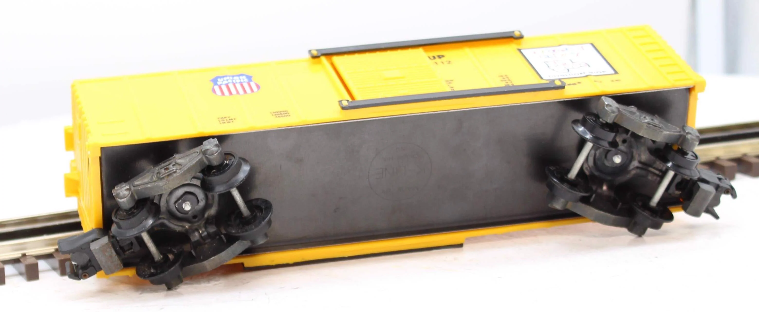K-Line K-5112 UNION PACIFIC Boxcar # O Scale Like New - Image 7