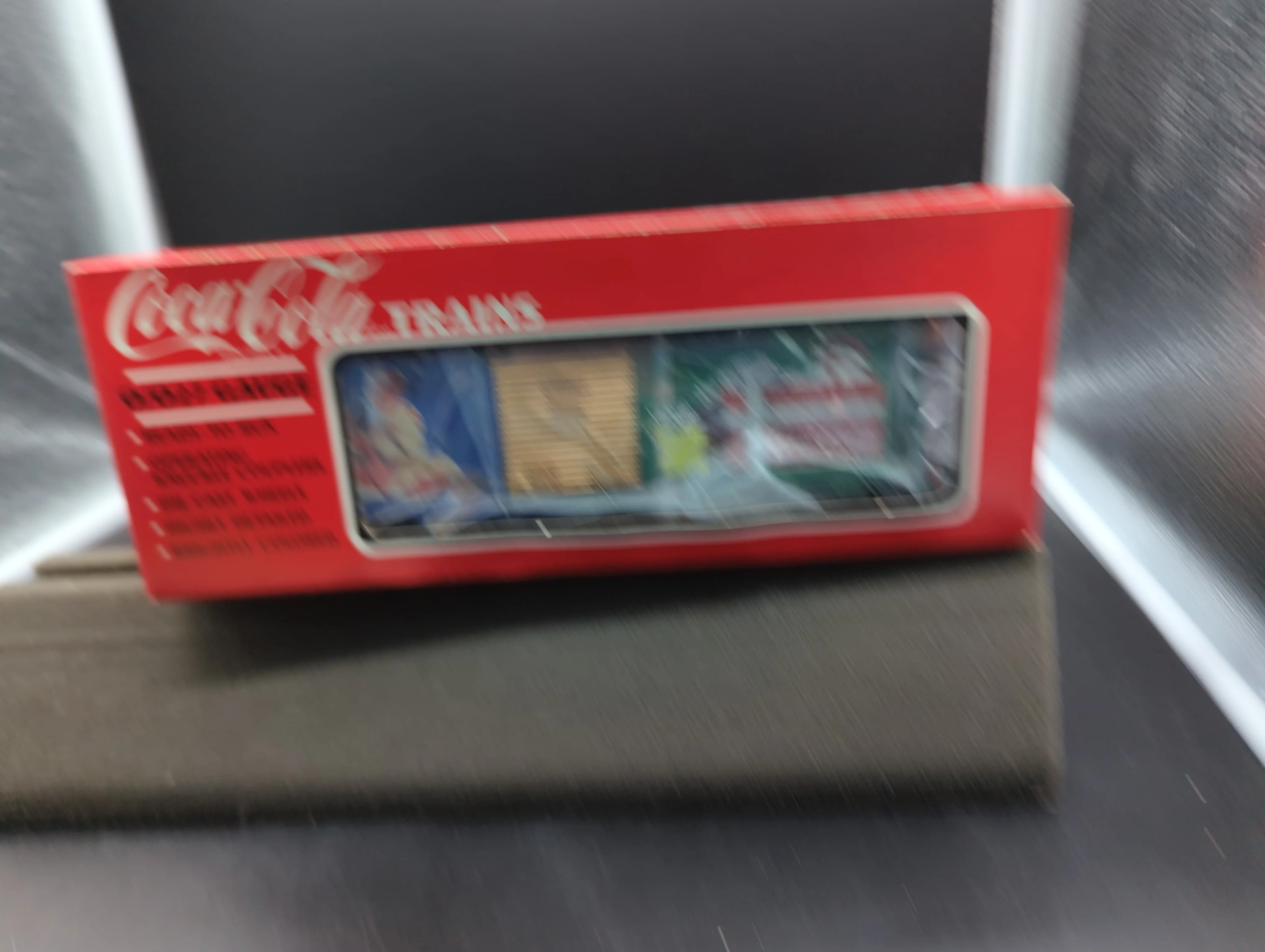 K-Line K-6132-101 Coca Cola Christmas Car O SCALE Like New - Image 5